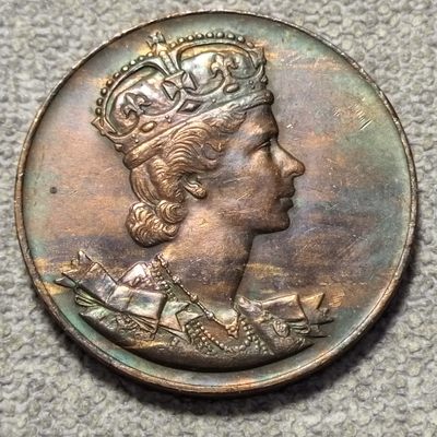 0起1加-纯粹捡漏拍-87场包邮 - 加拿大女王加冕纪念章