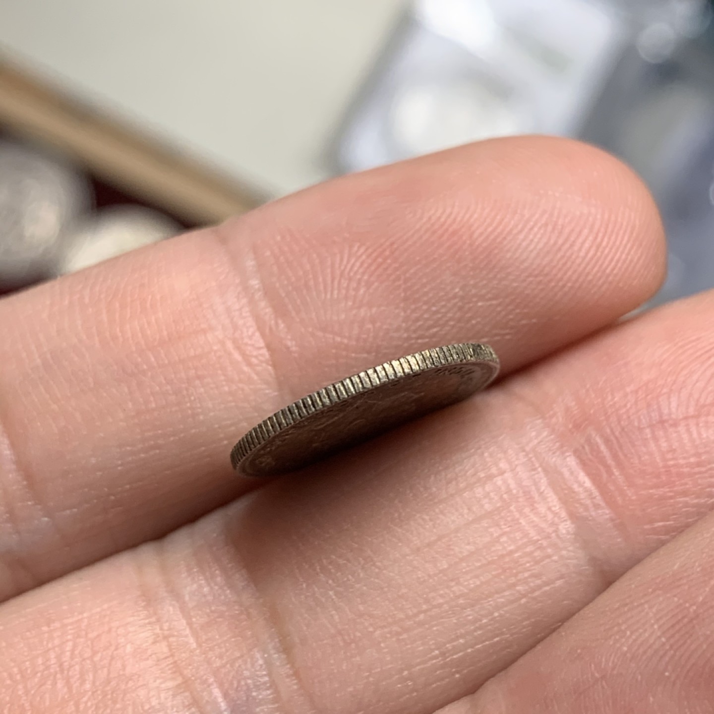 《竞宝斋》第63场-本周日 （全场不限金额包邮） 英属马来亚 乔治六世 1941年5分银币 双面五彩包浆