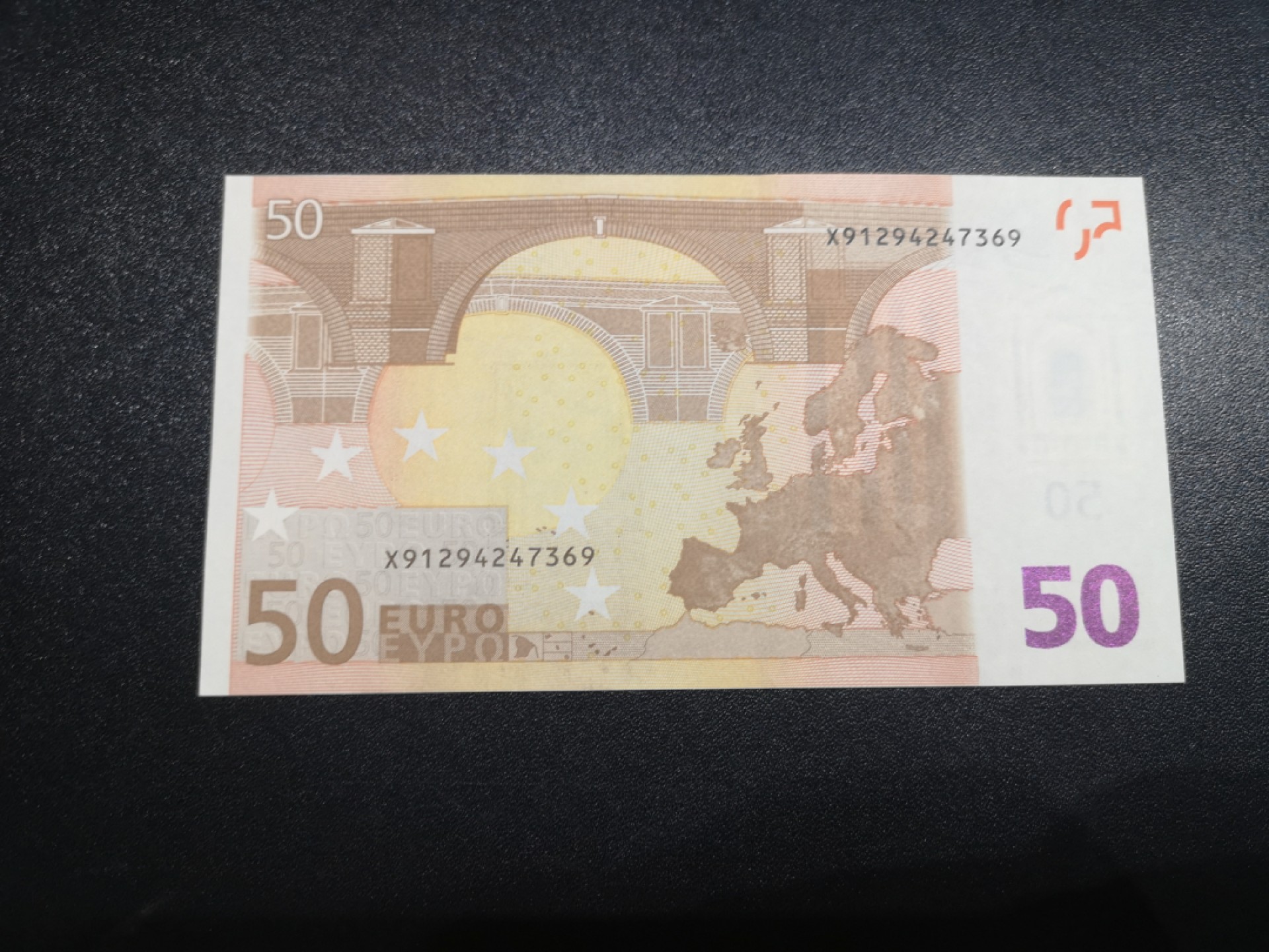 《外钞收藏家》第一百八十一期拍卖 2002年德国版欧元三签50元 UNC