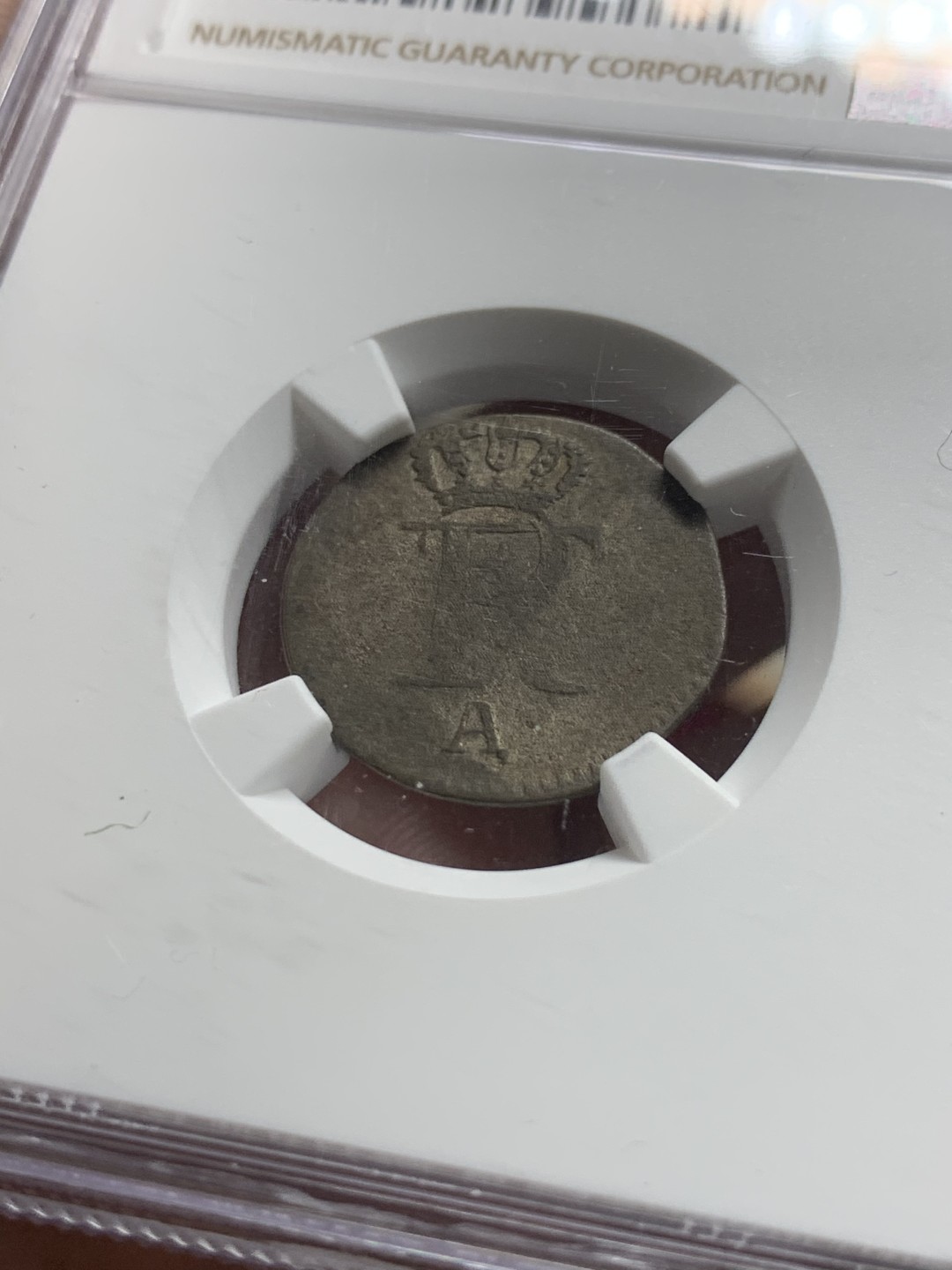 《竞宝斋》第63场-本周日 （全场不限金额包邮） ngc-vf细节  德国1771年普鲁士 1/48泰勒银币