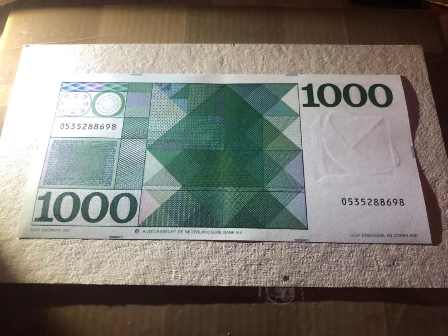 【Blue Auction】✨世界纸币精拍第190期【精】 荷兰🇳🇱 1972年1000盾 经典斯宾诺莎 全新UNC