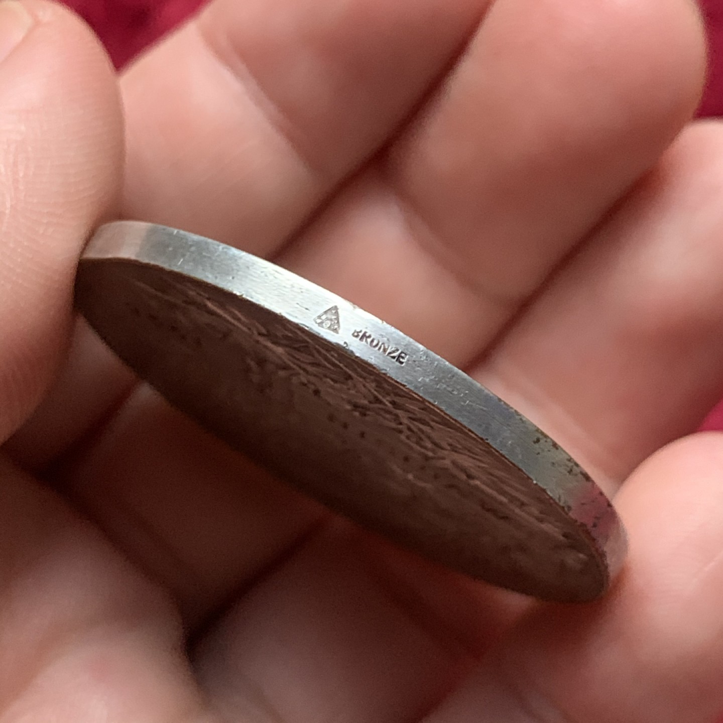 《竞宝斋》第63场-本周日 （全场不限金额包邮） 法国 玛丽安娜女神 罗蒂雕刻 镀银铜章 41.8mm 33.56克