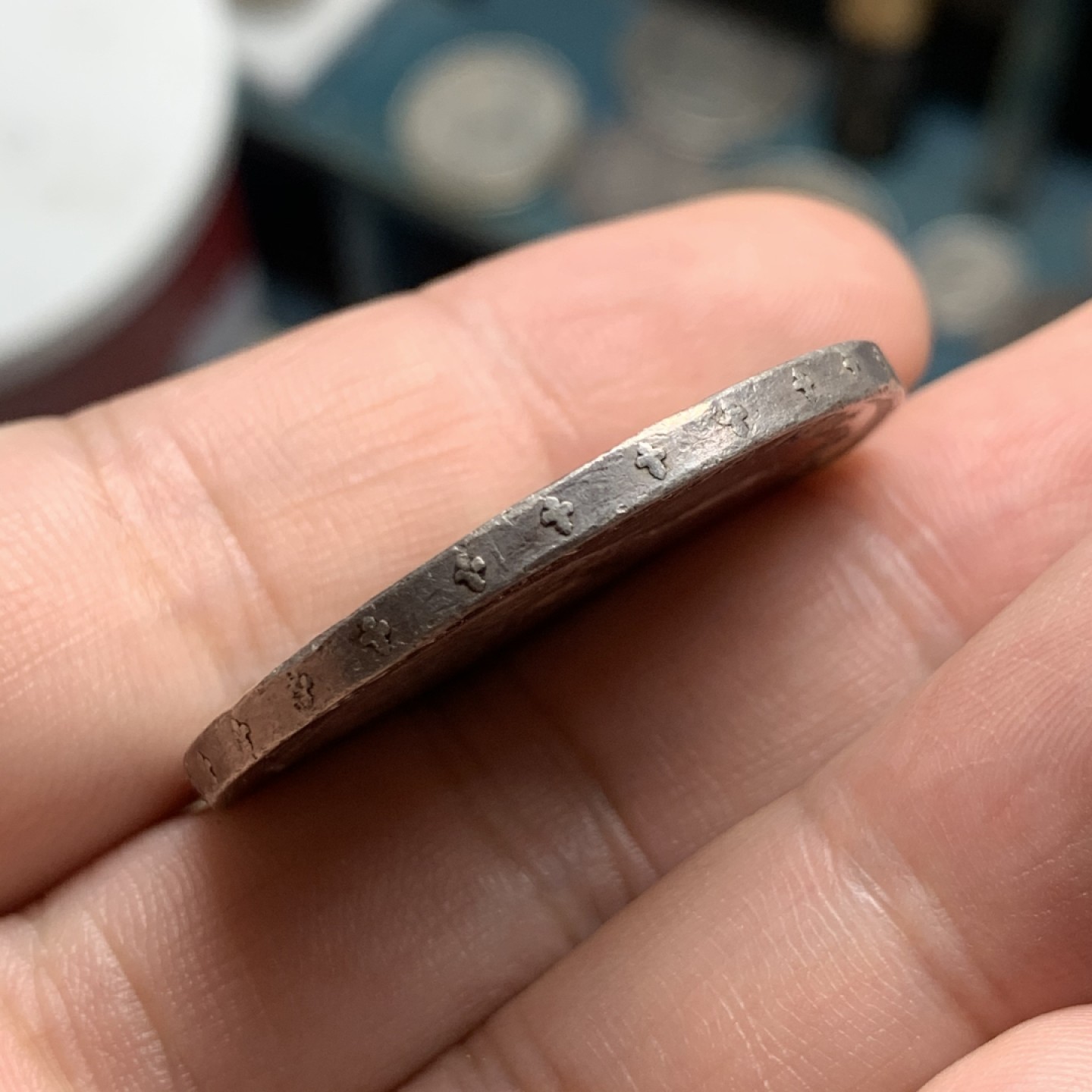 《竞宝斋》第63场-本周日 （全场不限金额包邮） 西班牙1898年5比塞塔银币