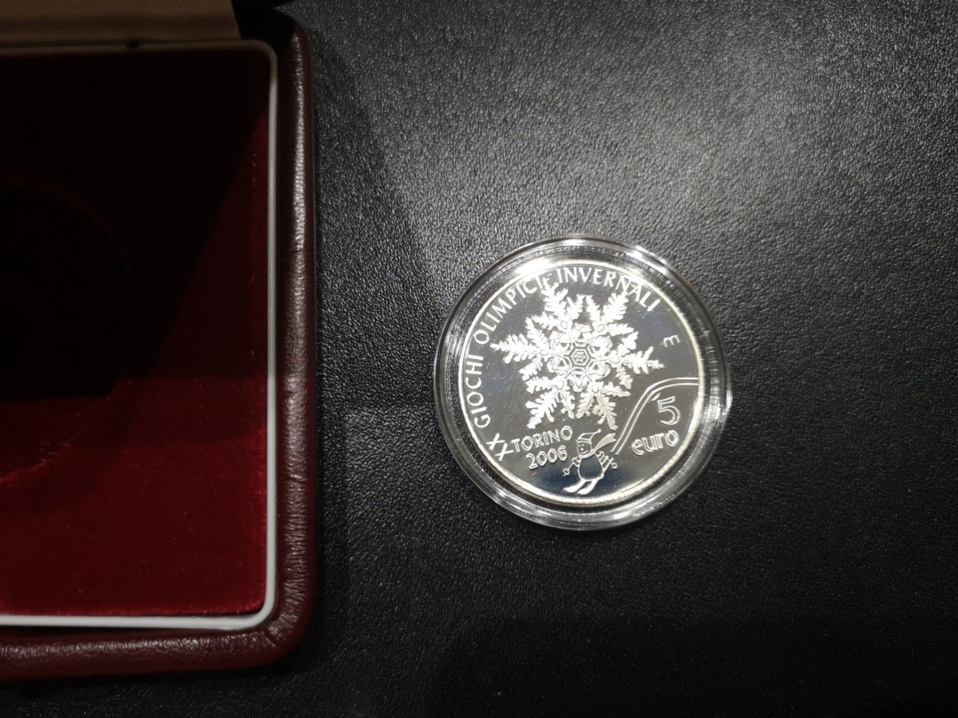 《外钞收藏家》第一百八十一期拍卖 圣马力诺2005年5欧元 2006年都灵冬奥会 精制 纪念 银币