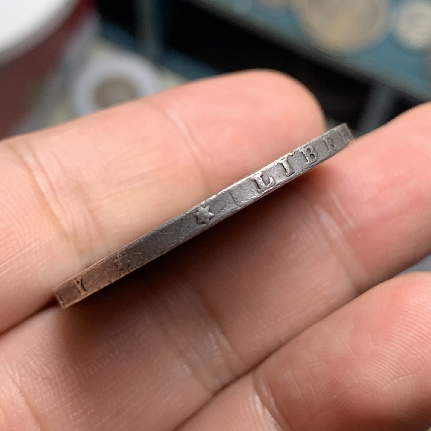 《竞宝斋》第63场-本周日 （全场不限金额包邮） 1875年西班牙阿方索十二世好品5比塞塔银币