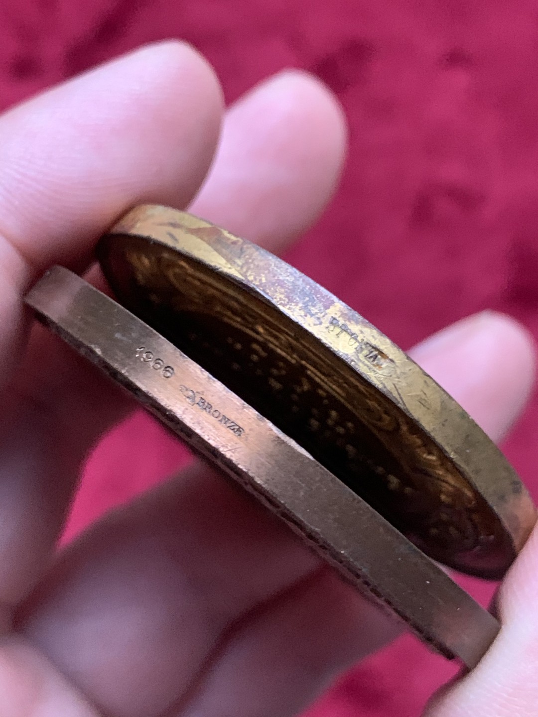 《竞宝斋》第63场-本周日 （全场不限金额包邮） 铜章 2枚 直径分别为 49.6mm，46.7mm，总重108克