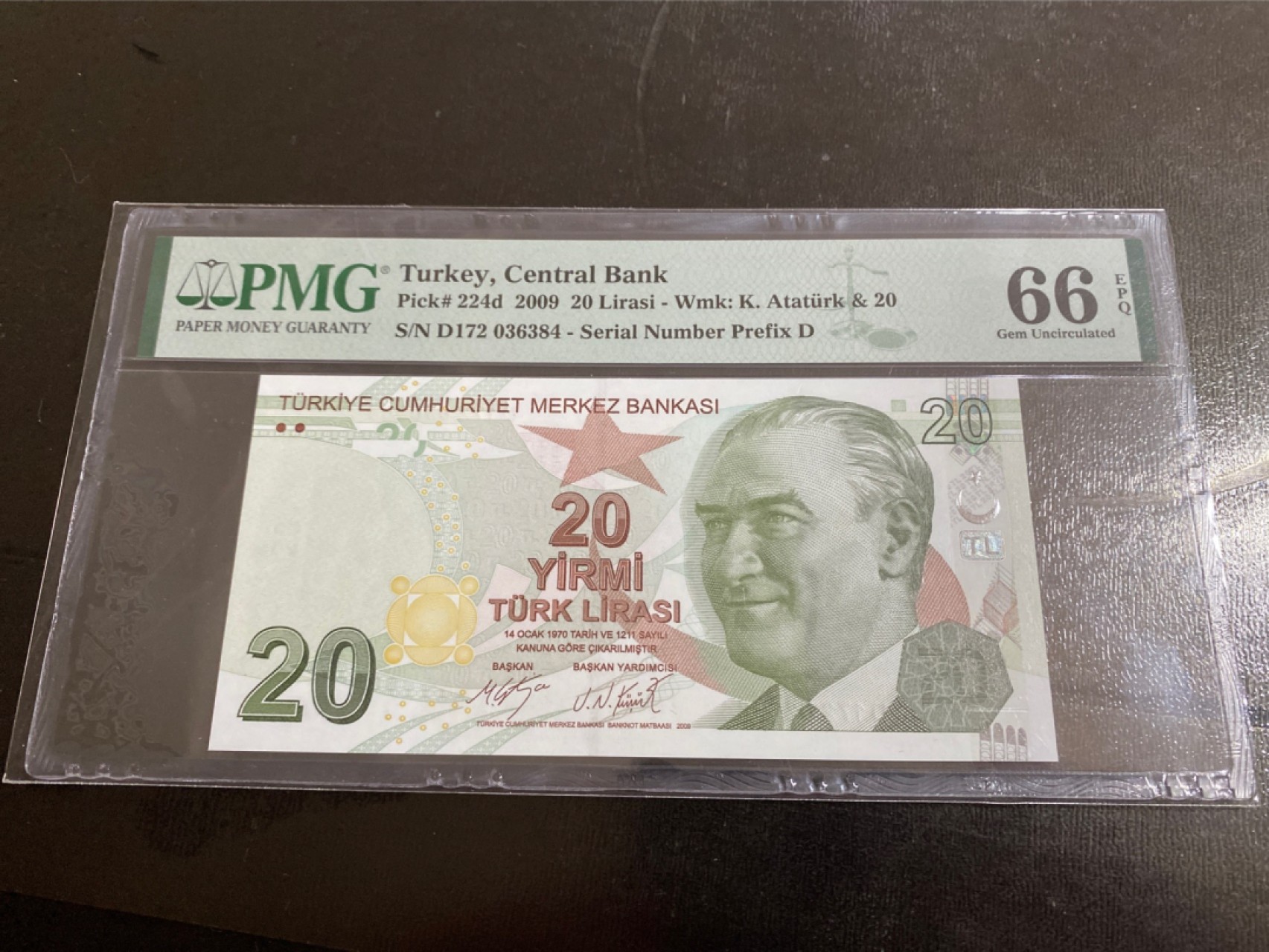 收藏联盟Quantum Auction第166期 即将开拍还有很多大漏等着您！大货送拍返佣活动进行时 2009年土耳其20里拉 PMG66E