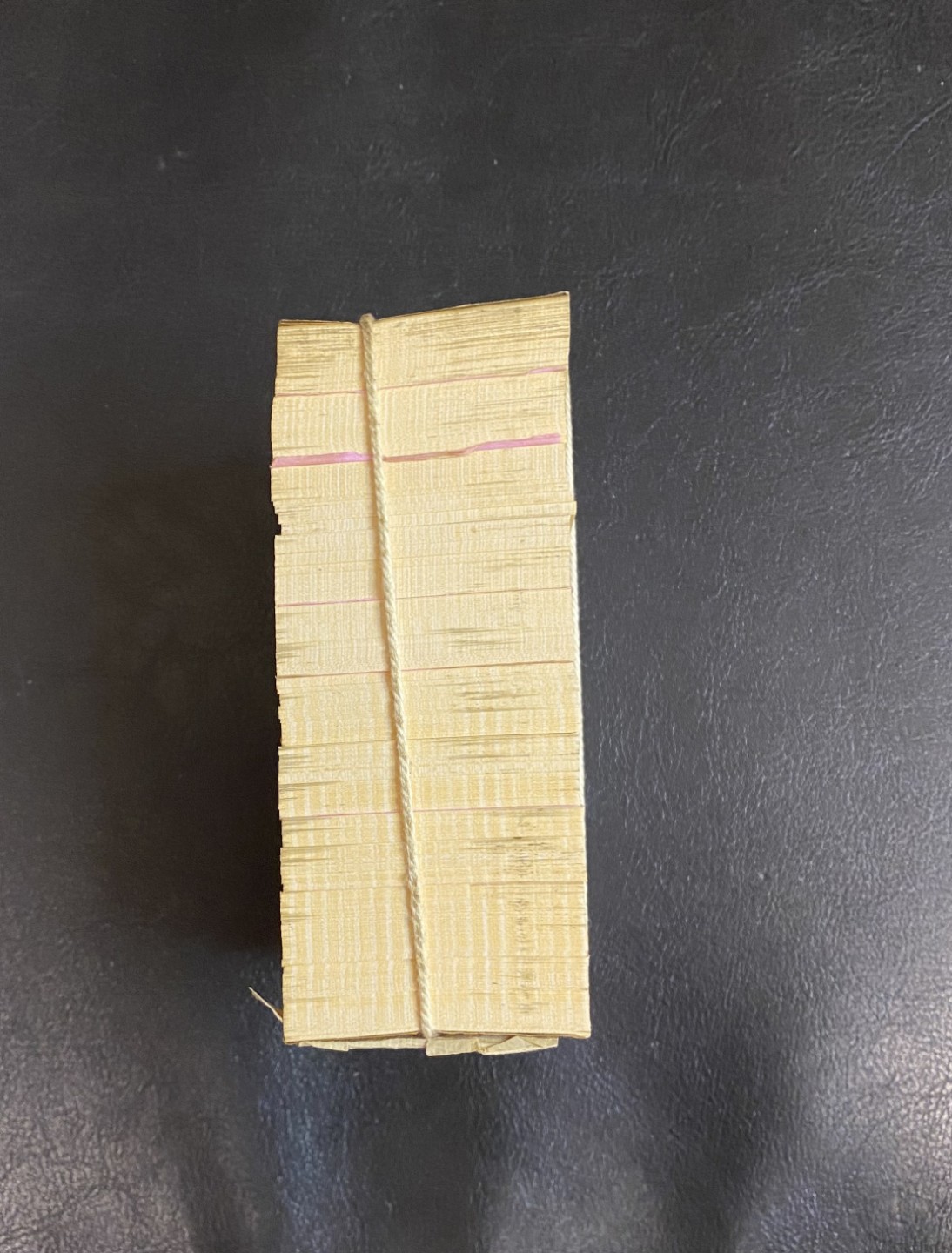 长赢钱币拍卖第一期 全场包邮免佣金 1953年壹分纸币汽车一捆 全新原票微油 一千张