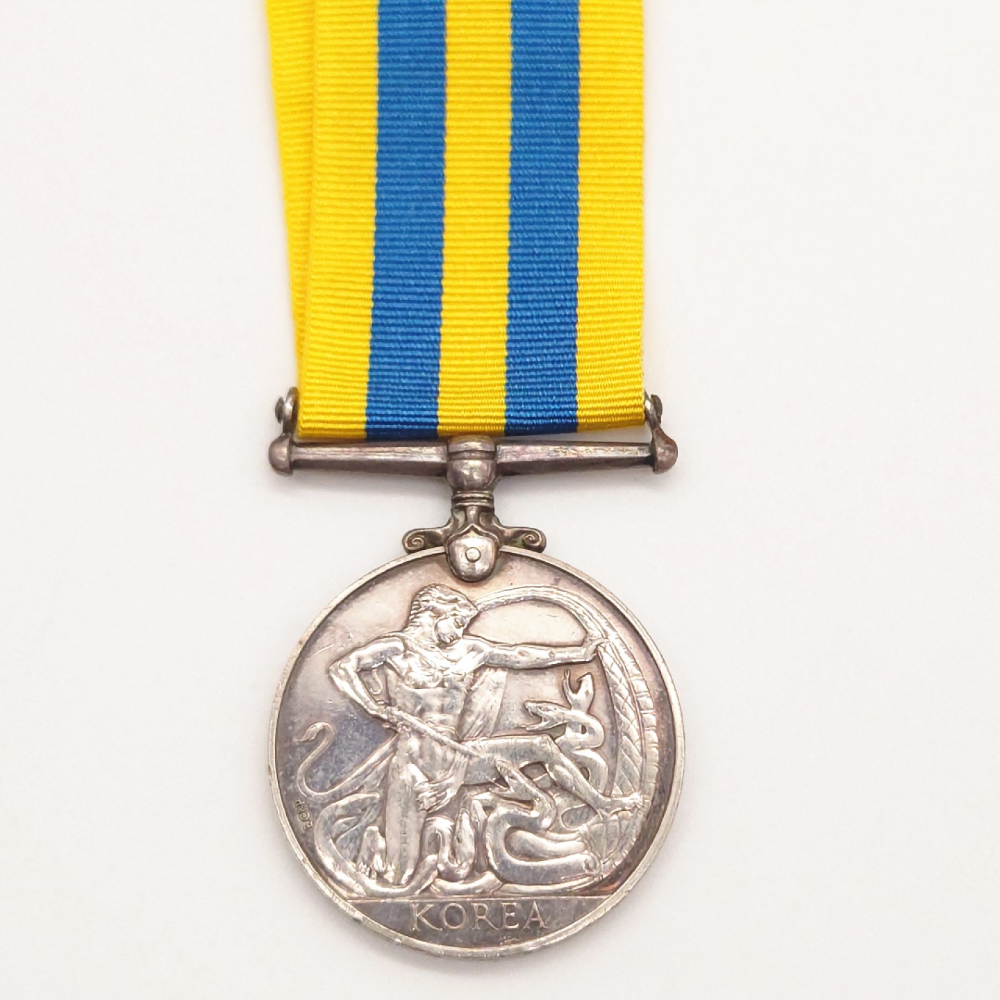 交易所6月11日群拍 加拿大版朝鲜战争奖章（银质，授予J.E.HIRTLE）