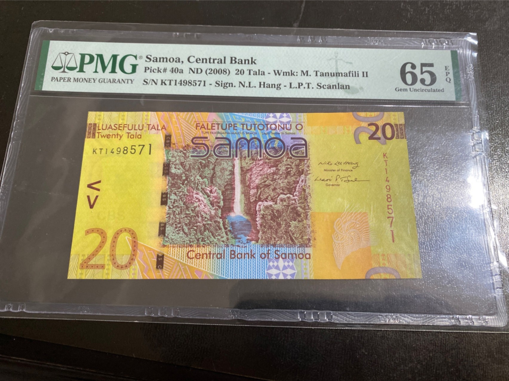 收藏联盟Quantum Auction第166期 即将开拍还有很多大漏等着您！大货送拍返佣活动进行时 2008年萨摩亚20塔拉 PMG65E