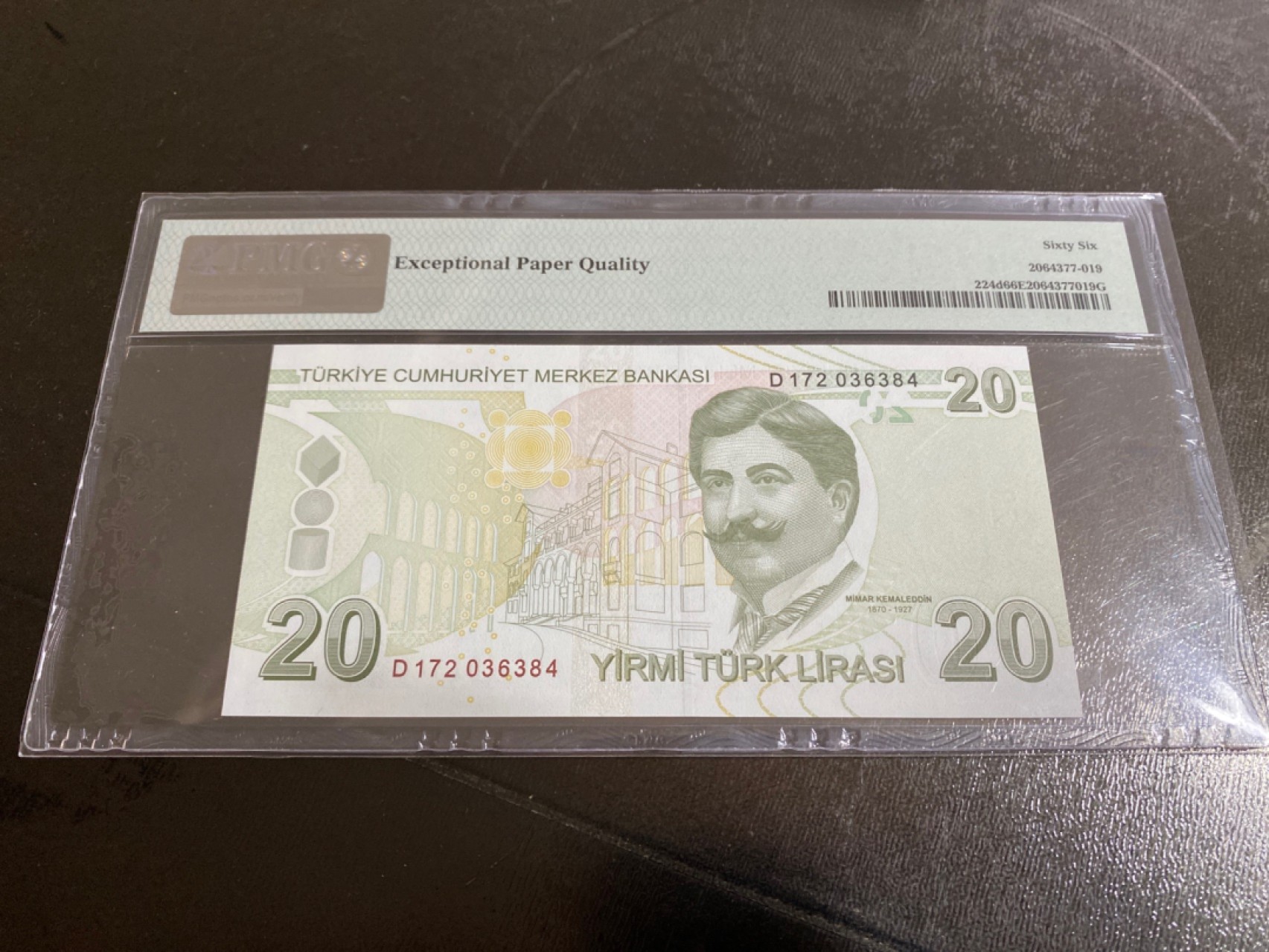 收藏联盟Quantum Auction第166期 即将开拍还有很多大漏等着您！大货送拍返佣活动进行时 2009年土耳其20里拉 PMG66E