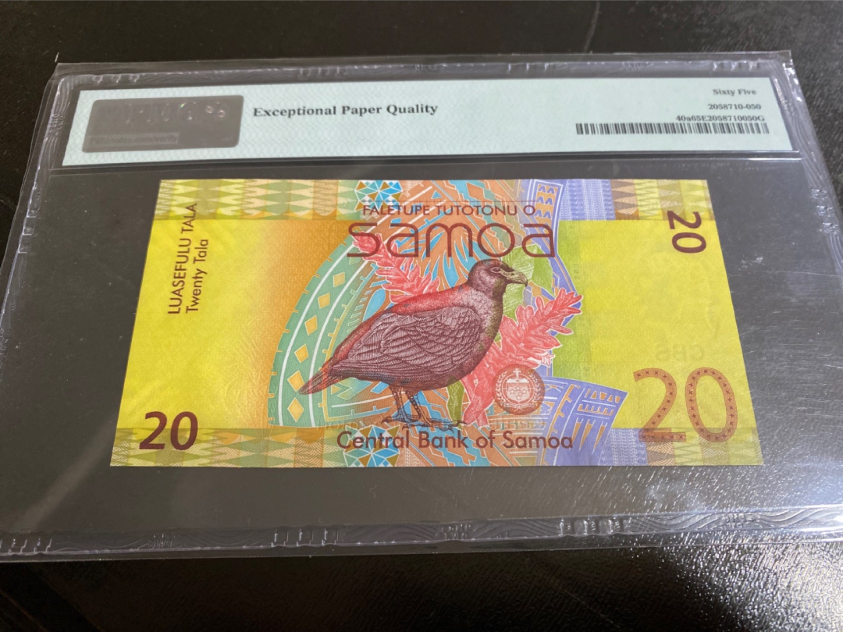 收藏联盟Quantum Auction第166期 即将开拍还有很多大漏等着您！大货送拍返佣活动进行时 2008年萨摩亚20塔拉 PMG65E