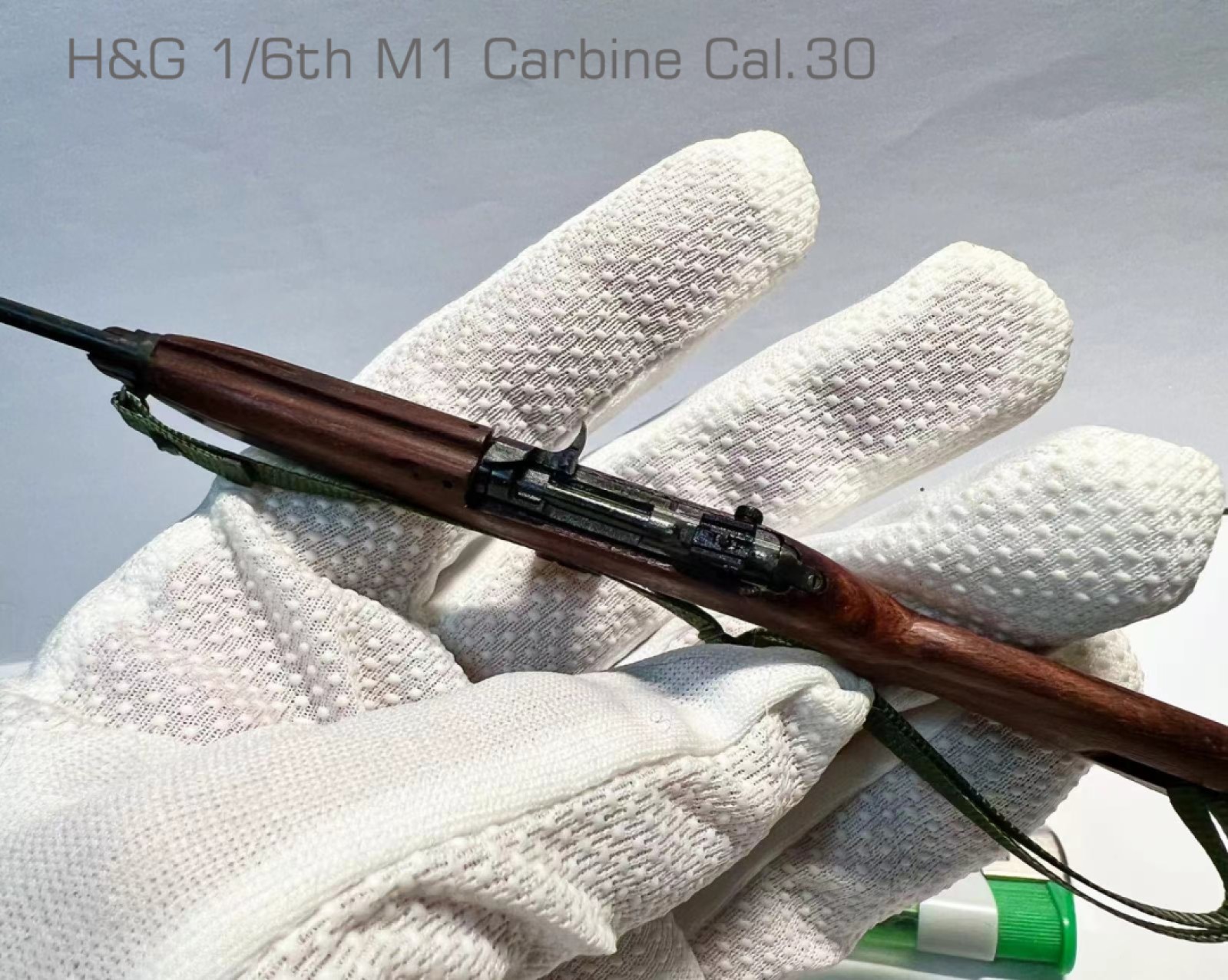 零元拍：H&G 1/6 M1卡宾 V2.0 模型，这只就是我用来拍图片的这只，所见即所得。