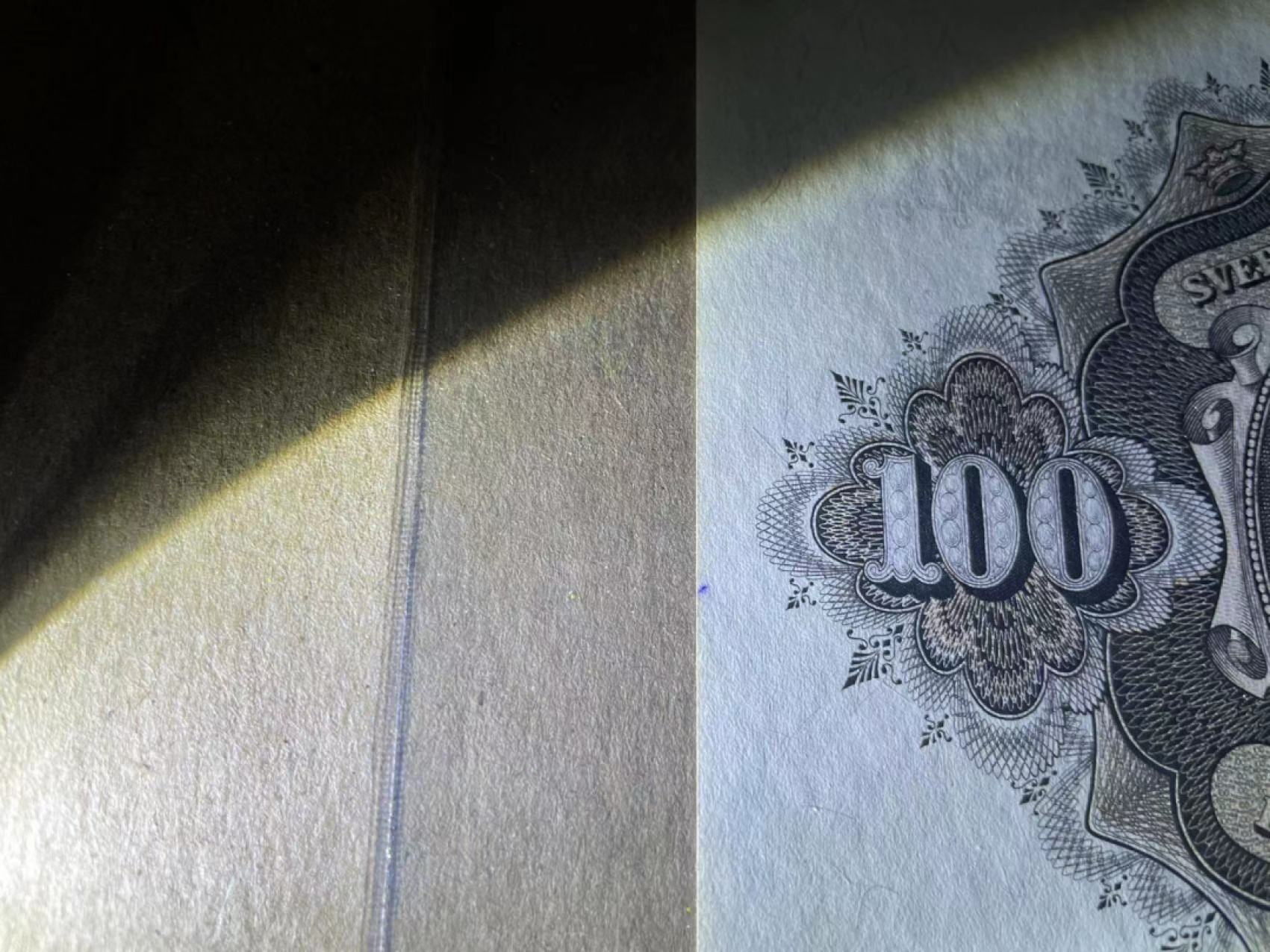 【Blue Auction】✨世界纸币精拍第190期【精】 瑞典 1955年100克朗 大方块UNC-（背面有一点疑似圆珠笔痕迹）