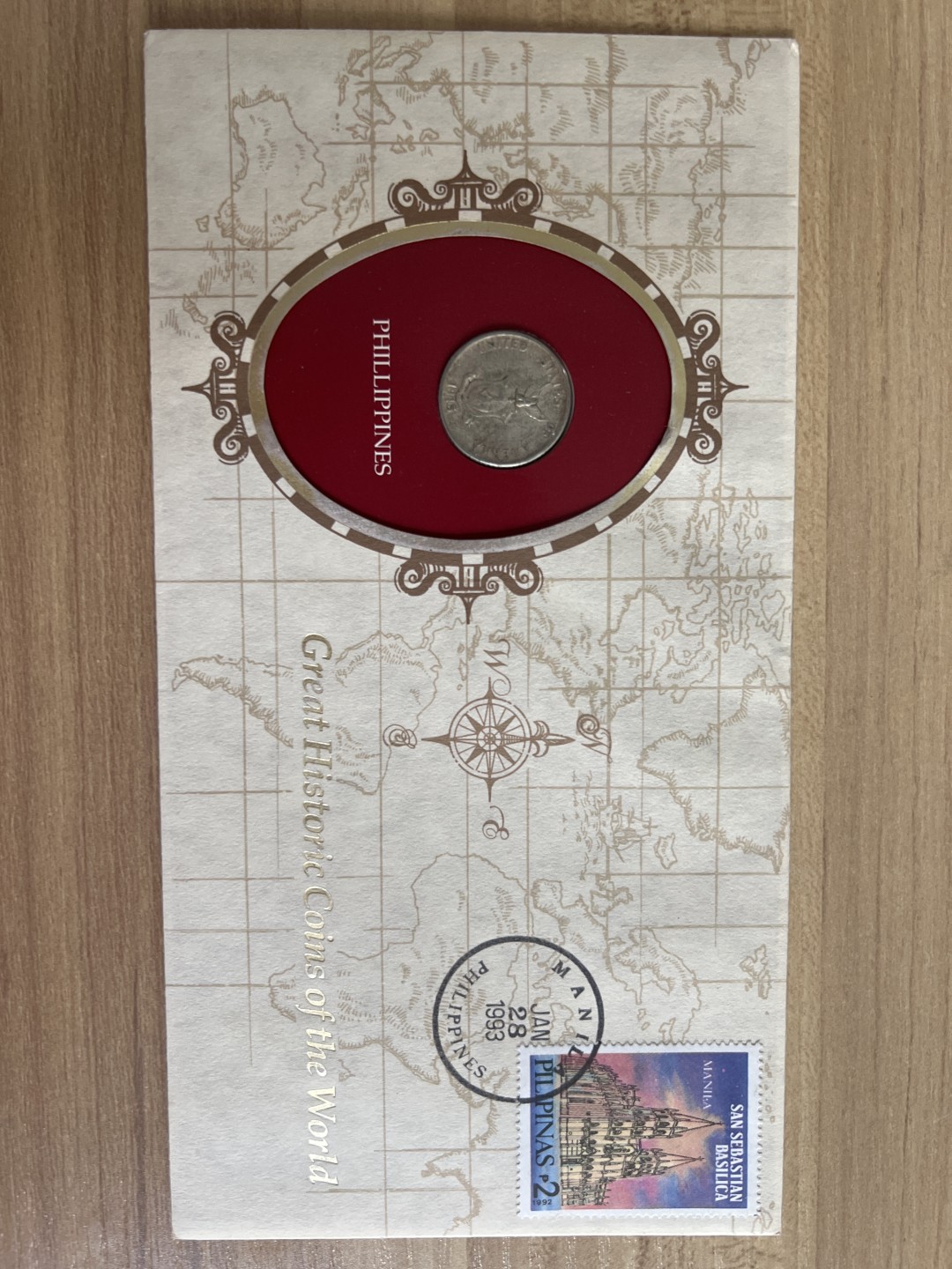 泡泡堂外币首拍 菲律宾1945年银币5分