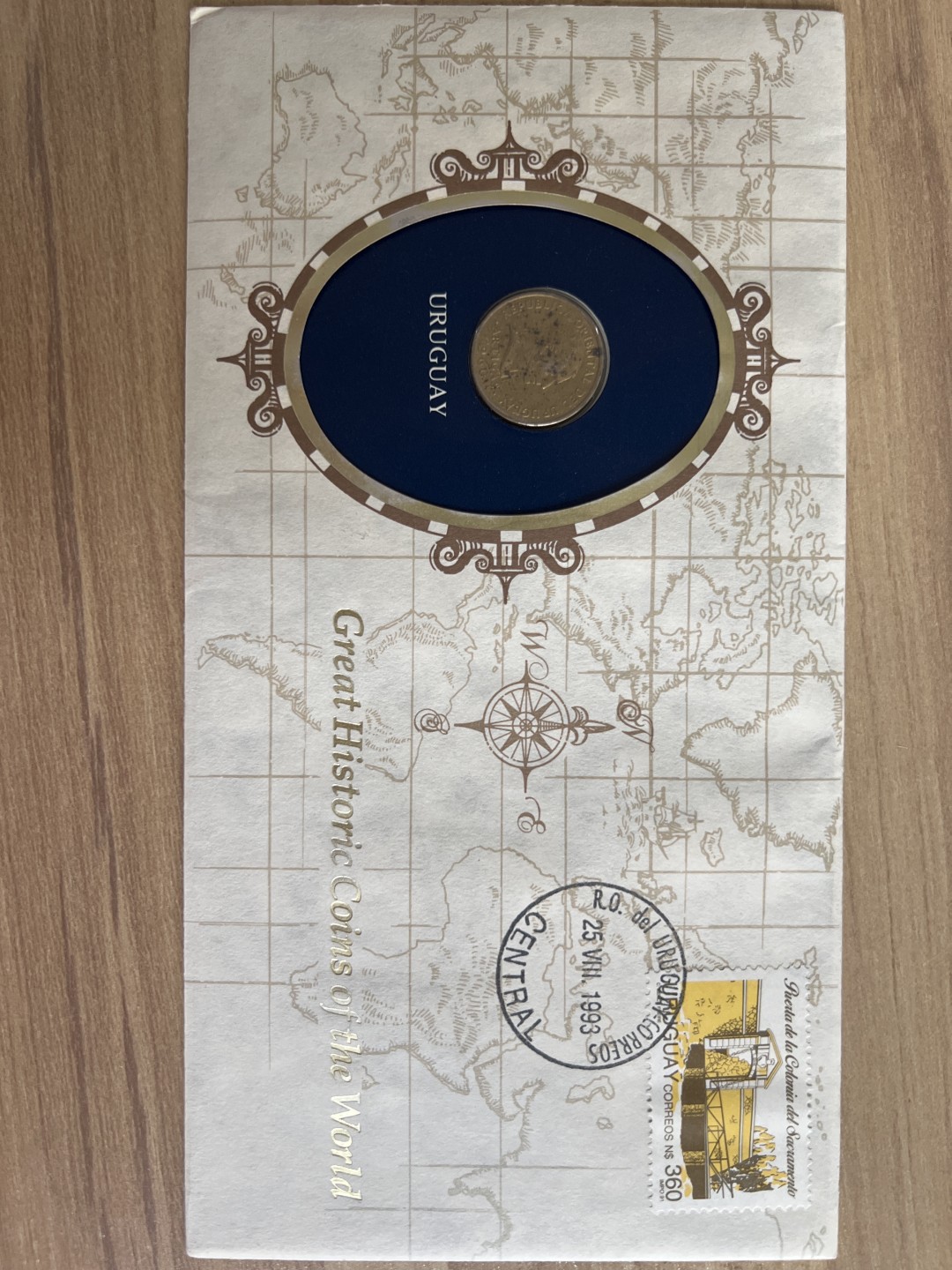 泡泡堂外币首拍 乌拉圭1960年5分