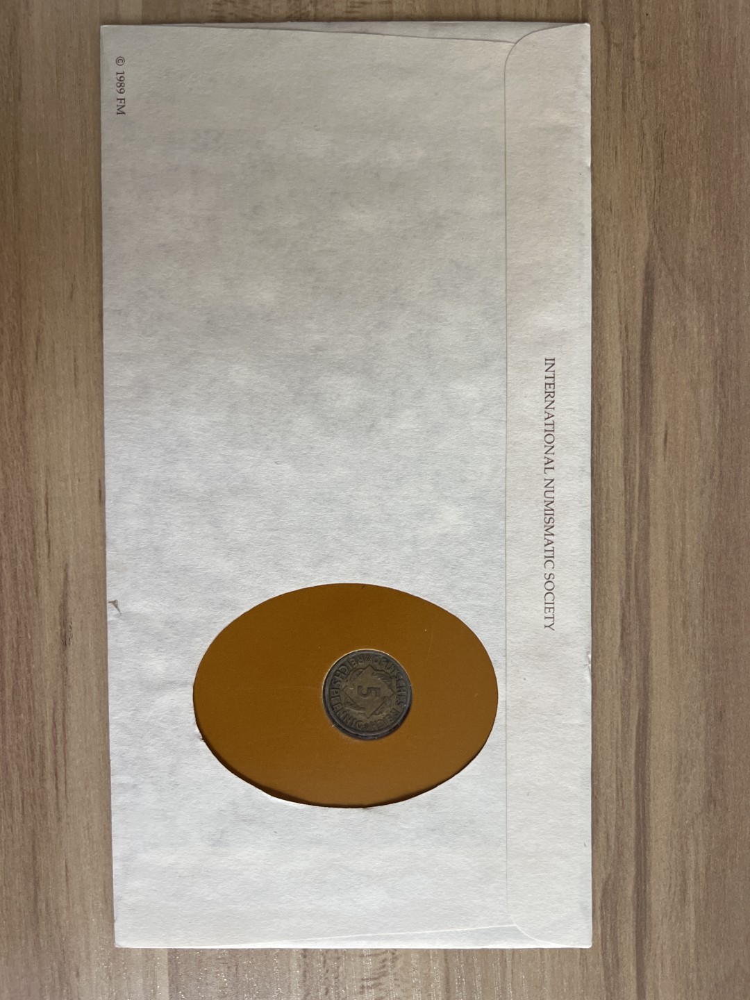 泡泡堂外币首拍 德国1935年5分