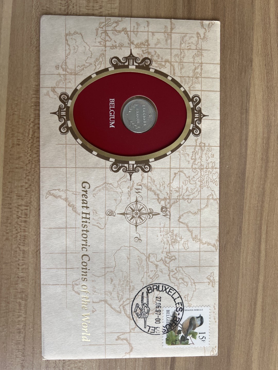 泡泡堂外币首拍 比利时1944年2法郎