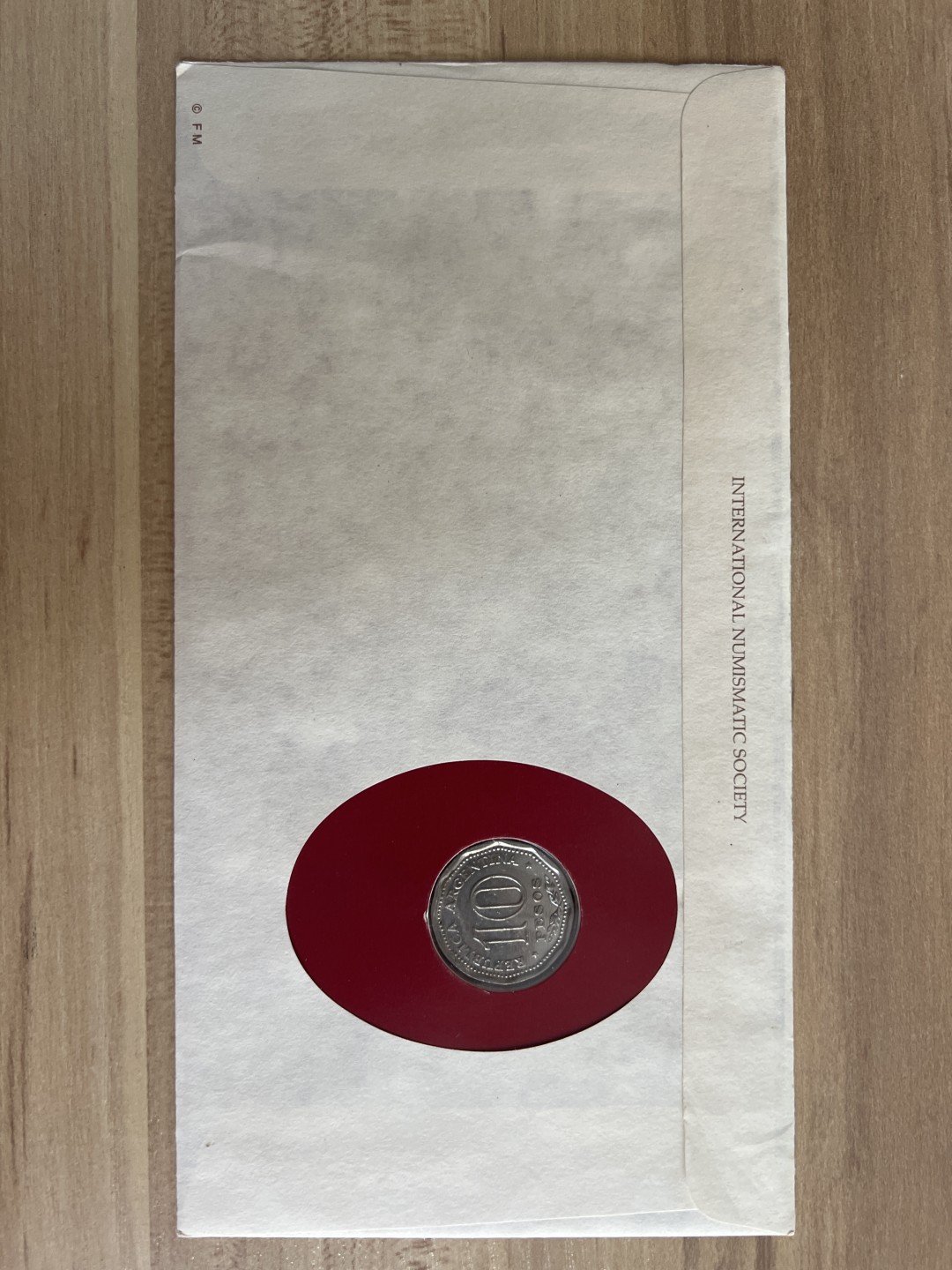 泡泡堂外币首拍 阿根廷纪念10皮索