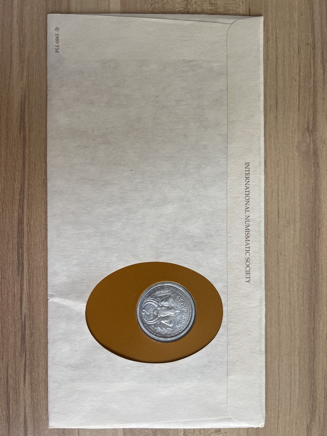 泡泡堂外币首拍 法属赤道1948年2法郎邮币封