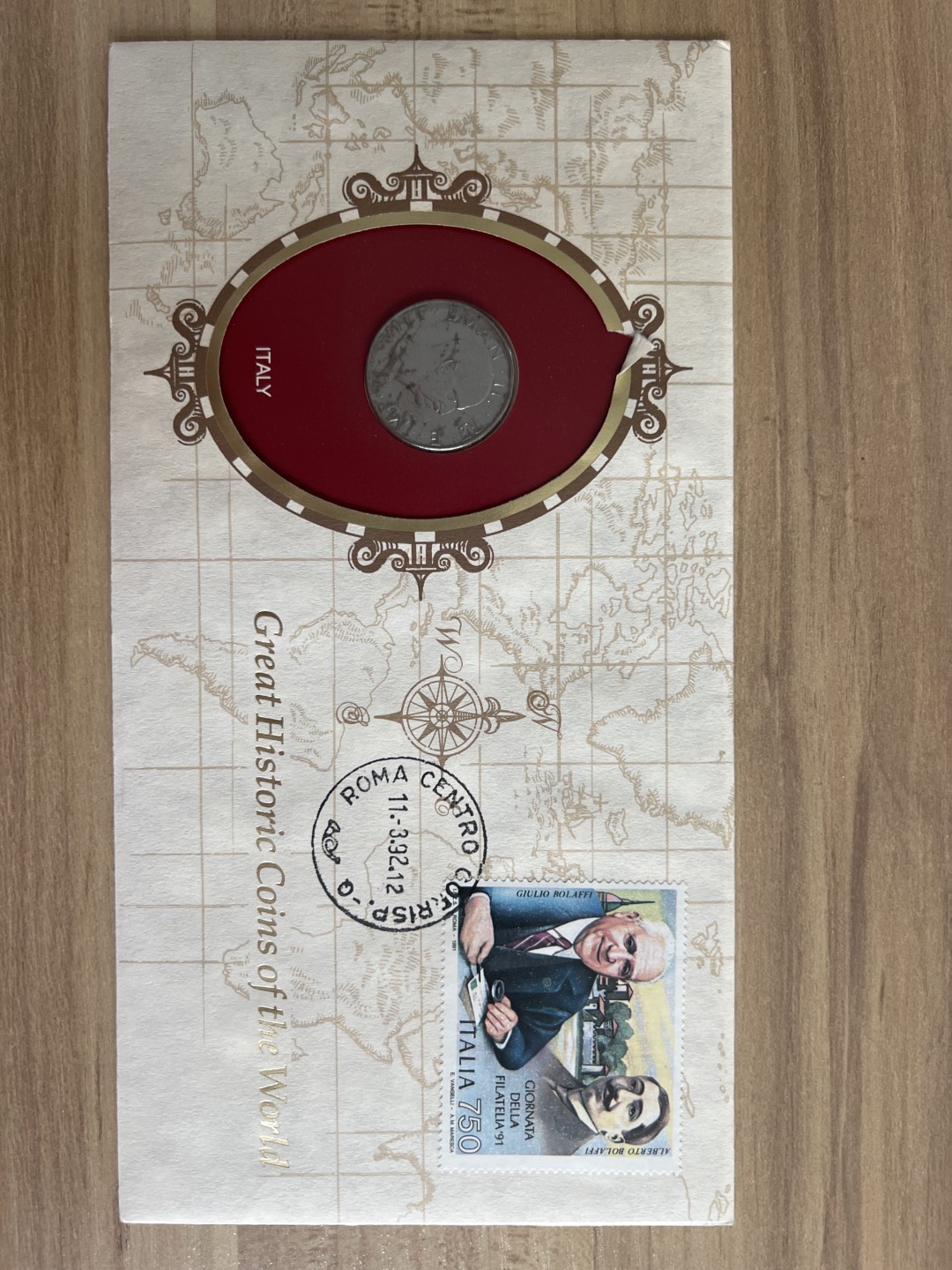 泡泡堂外币首拍 意大利1940年50C