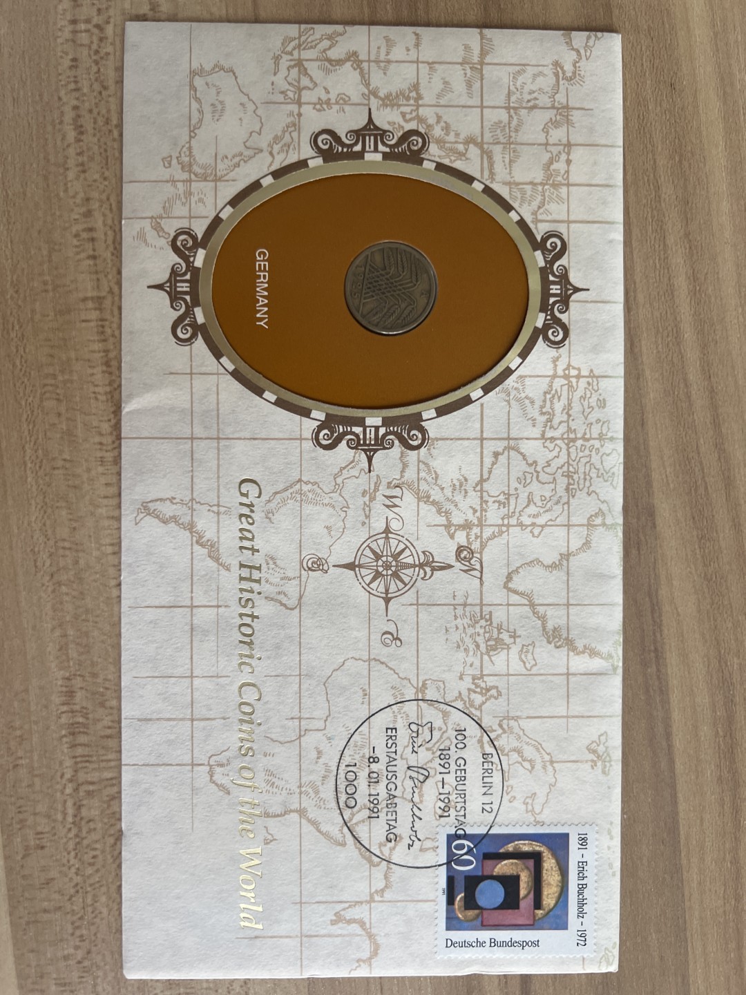 泡泡堂外币首拍 德国1925年5分