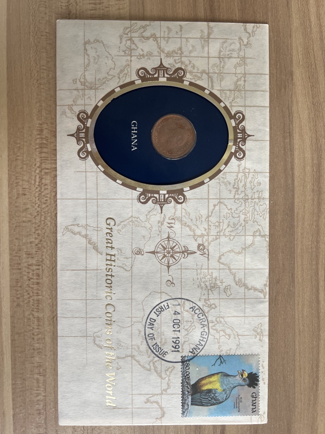 泡泡堂外币首拍 加纳1958年5比萨瓦