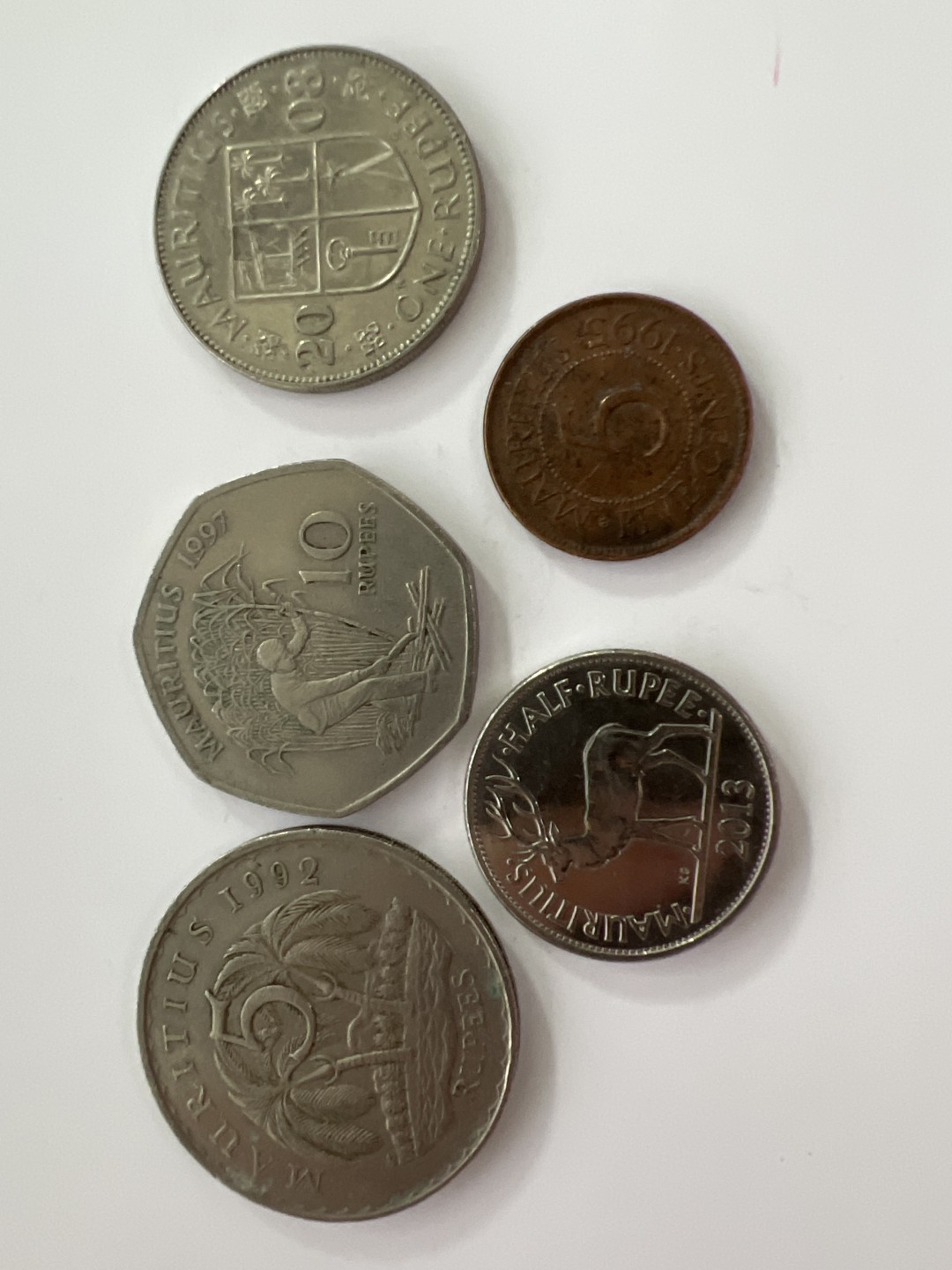 泡泡堂外币首拍 毛里求斯一套