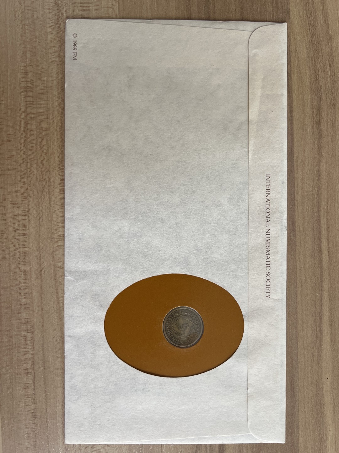 泡泡堂外币首拍 德国1925年5分