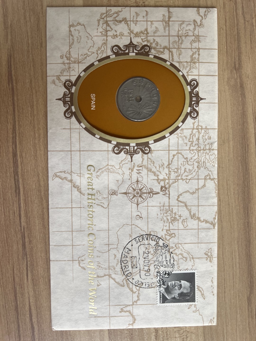 泡泡堂外币首拍 西班牙1937年25分