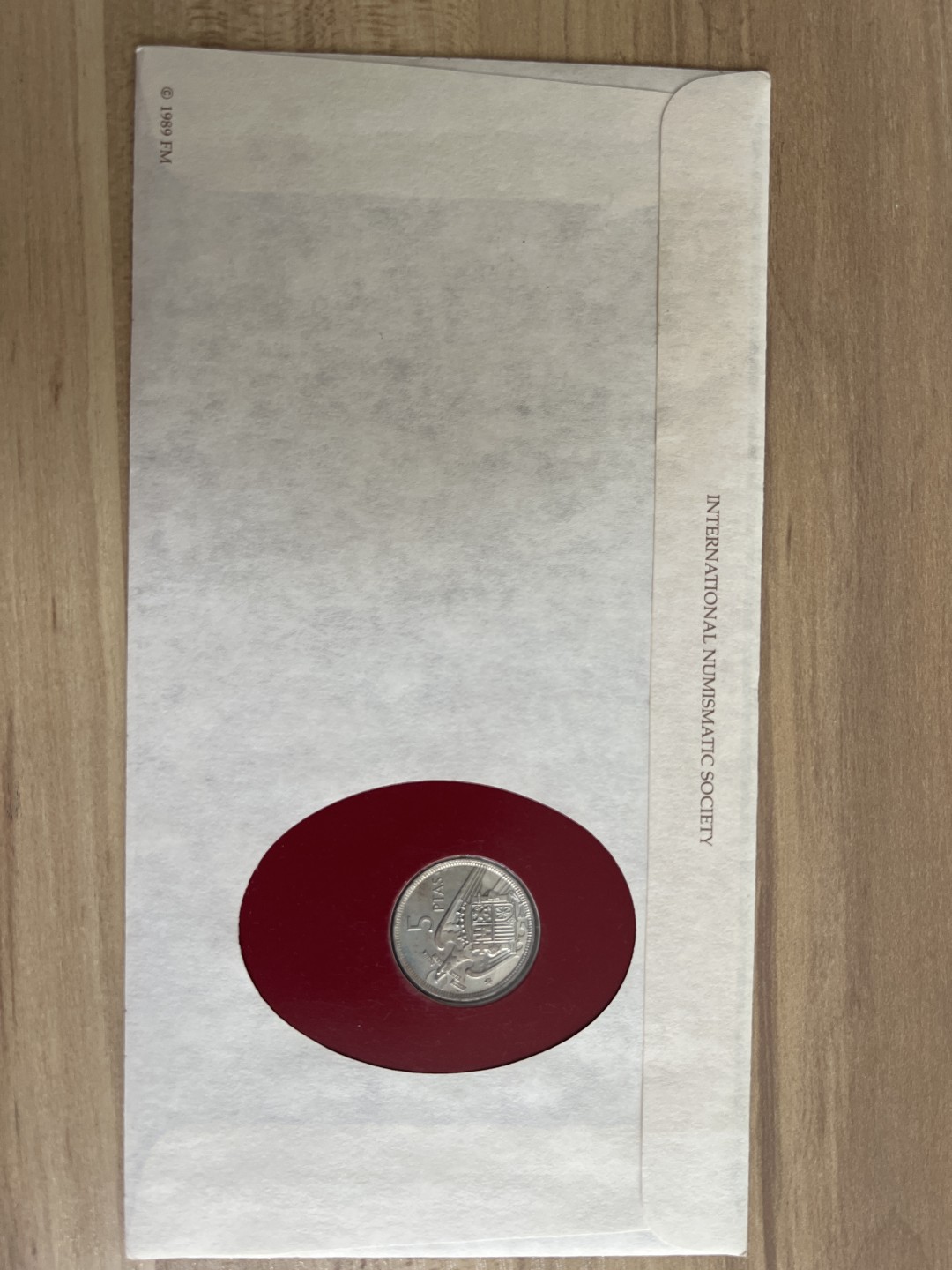 泡泡堂外币首拍 西班牙1957年原光5比塞塔