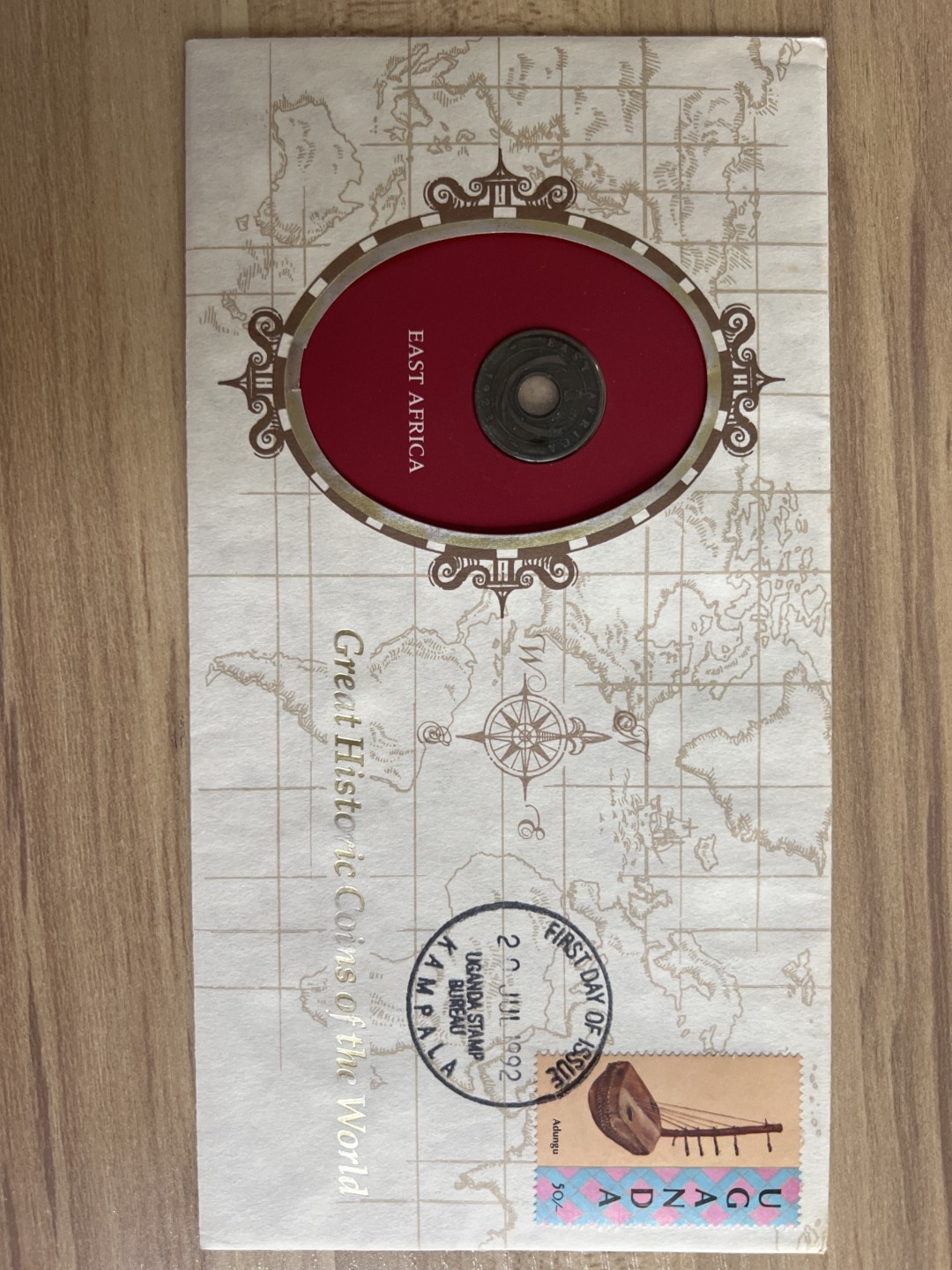 泡泡堂外币首拍 英属东非1923年1分