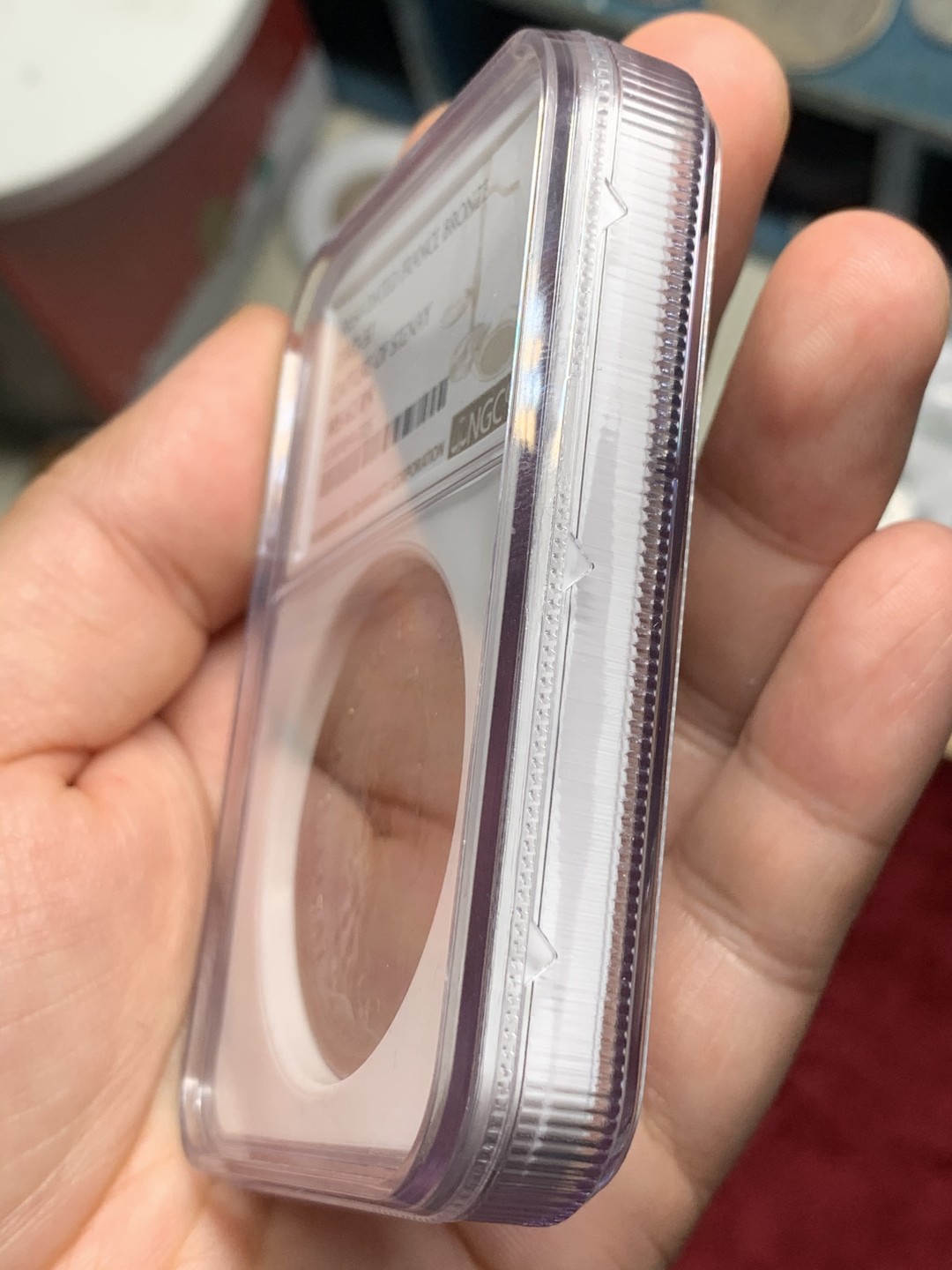 《竞宝斋》中天佳节（端午节特拍）6月12日-周日-第64场 NGC MS62 法国1654年路易十四攻占斯特奈纪念高浮雕精美铜章 巧克力包浆 加厚封装