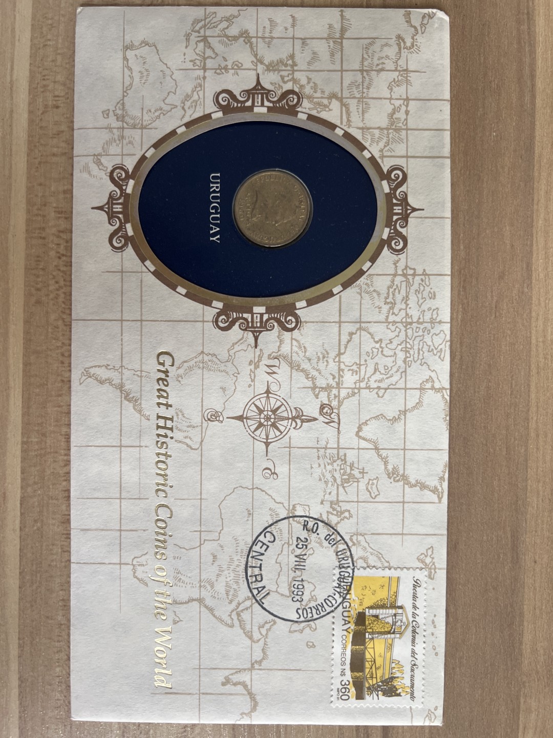 泡泡堂外币首拍 乌拉圭1960年5分