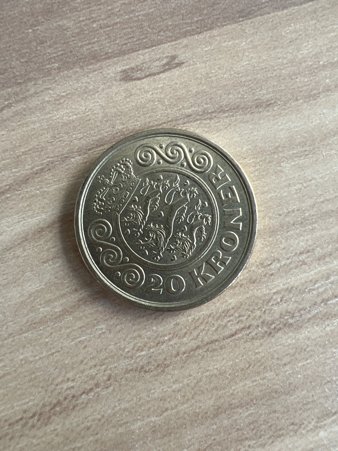 泡泡堂外币首拍 丹麦2002年20克朗