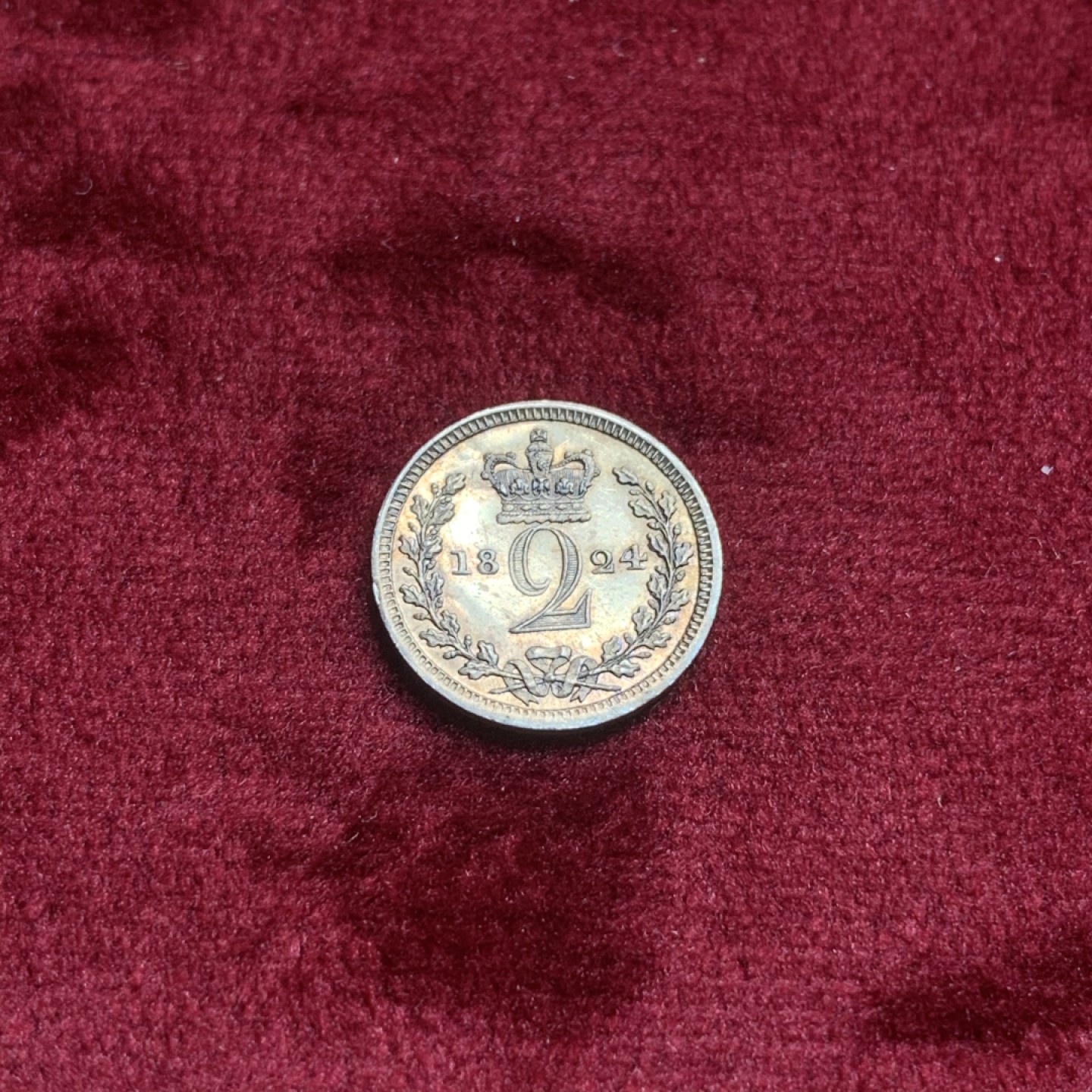 《竞宝斋》中天佳节（端午节特拍）6月12日-周日-第64场 英国 1824年 乔治四世 盒装濯足币 特年 R级珍惜度 乔四洗脚币 比较难遇的品种