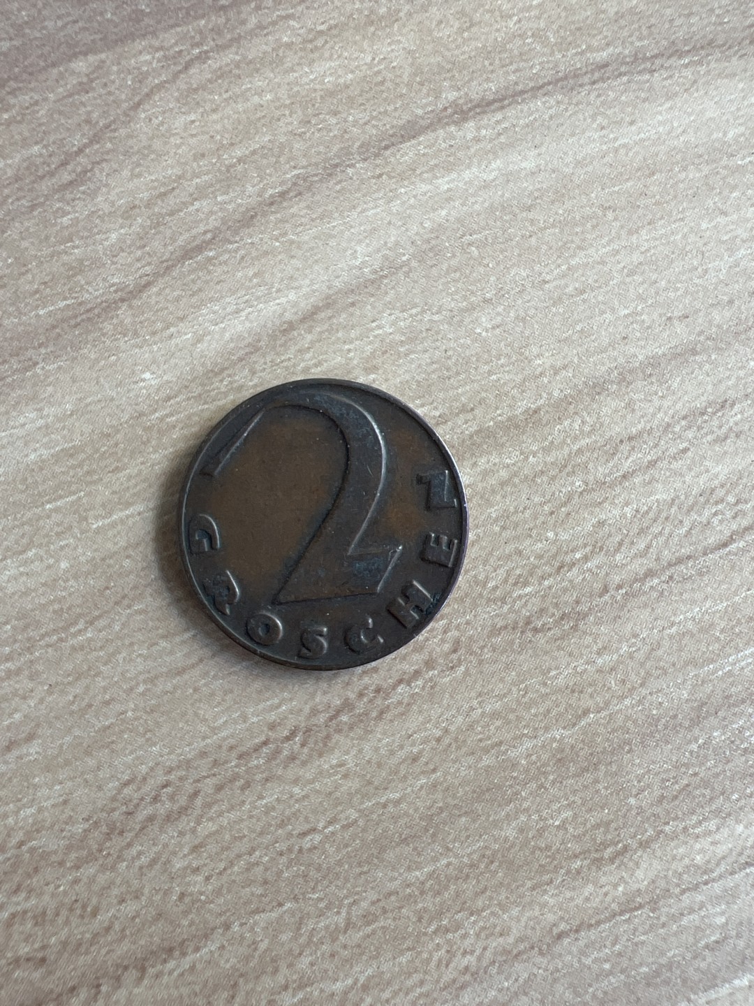 泡泡堂外币首拍 奥地利1925年2格罗森