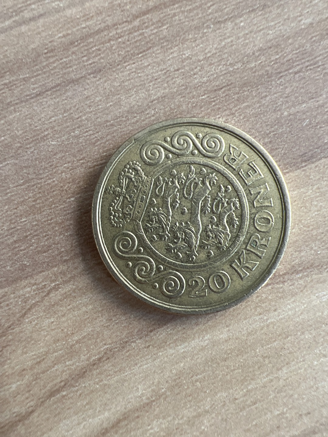 泡泡堂外币首拍 丹麦1996年20克朗