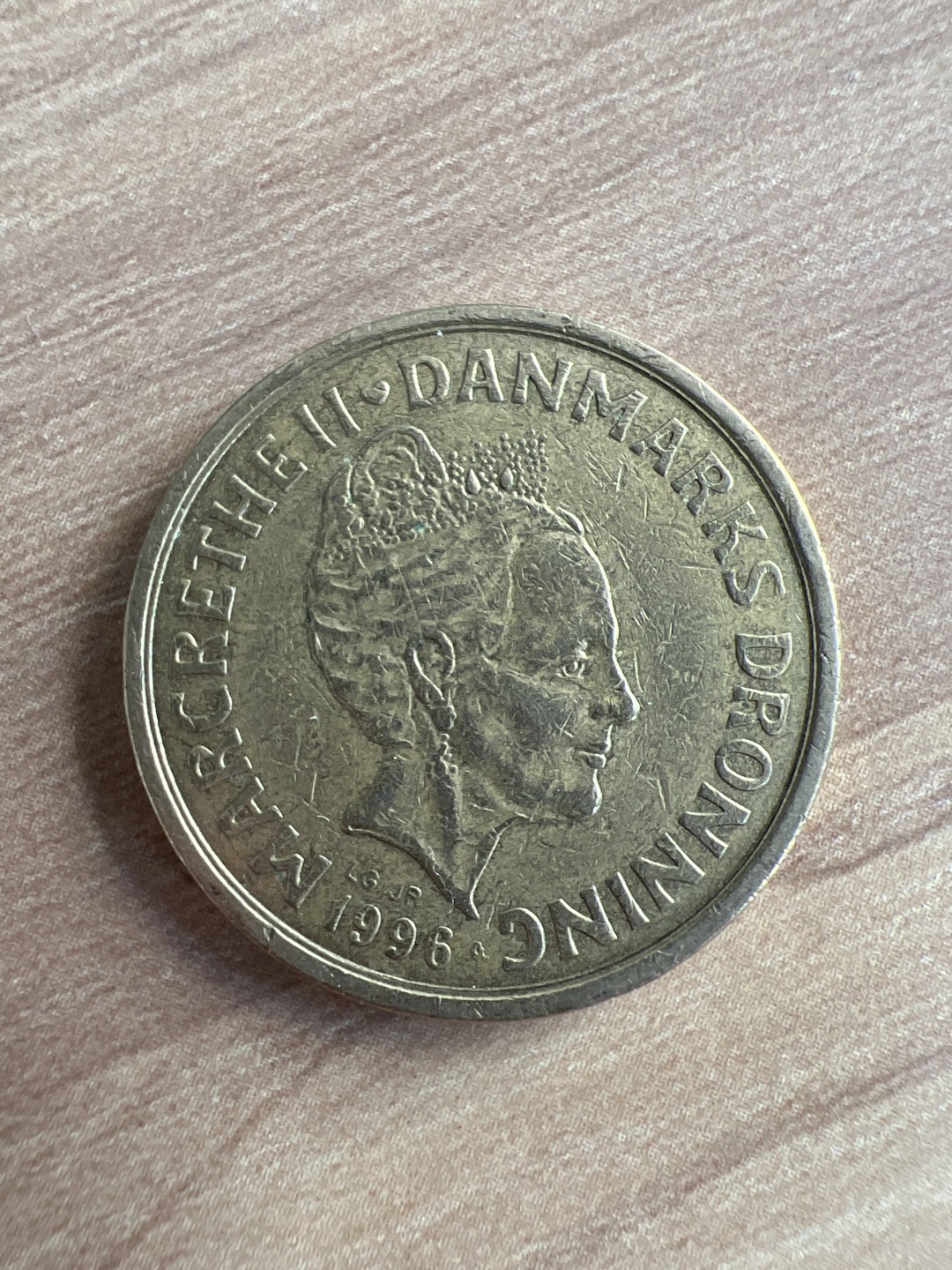 泡泡堂外币首拍 丹麦1996年20克朗