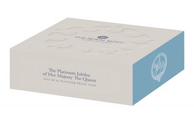 2022年英国白金朱比利piefort proof白金货币