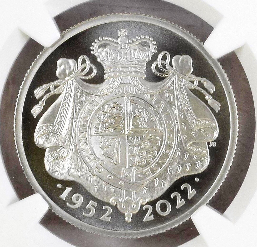 2022年英国白金朱比利piefort proof白金货币