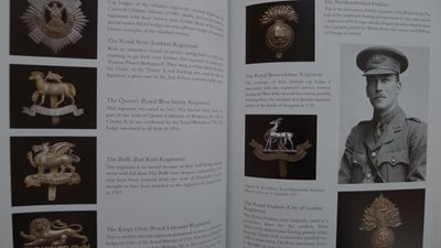 世界钱币章牌书籍专场拍卖11.01 第一次世界大战英军军帽徽章