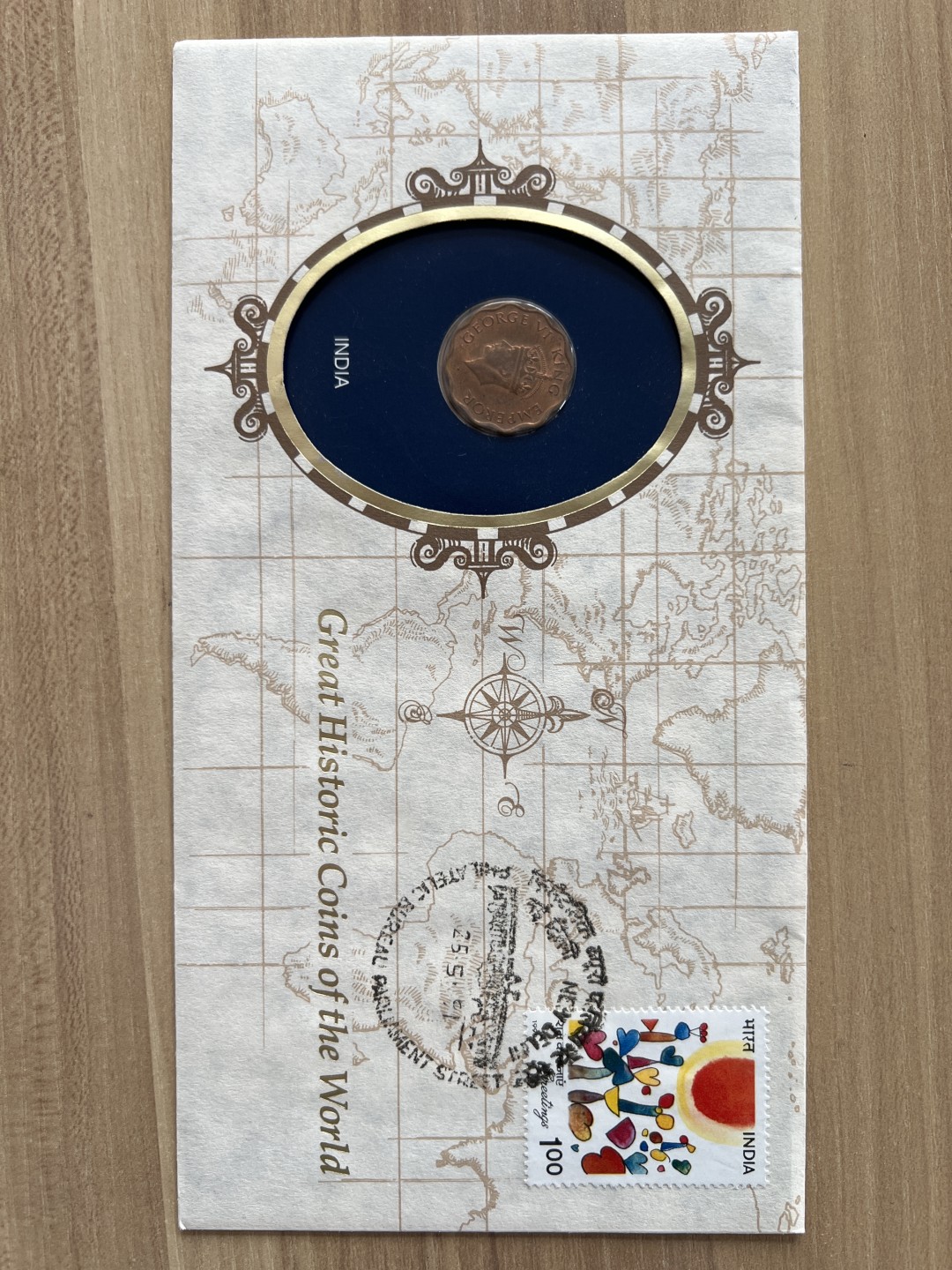 泡泡堂外币首拍 英属印度1942年1安娜