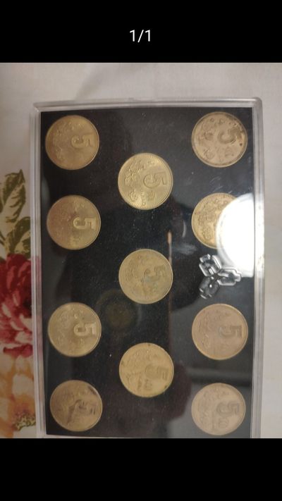 开心收藏拍卖 - 原币流通梅花一套，非常稀少，收藏馈赠佳品