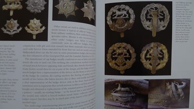 世界钱币章牌书籍专场拍卖11.01 第一次世界大战英军军帽徽章