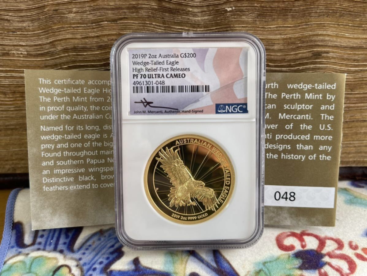 2019年发行200美元金币