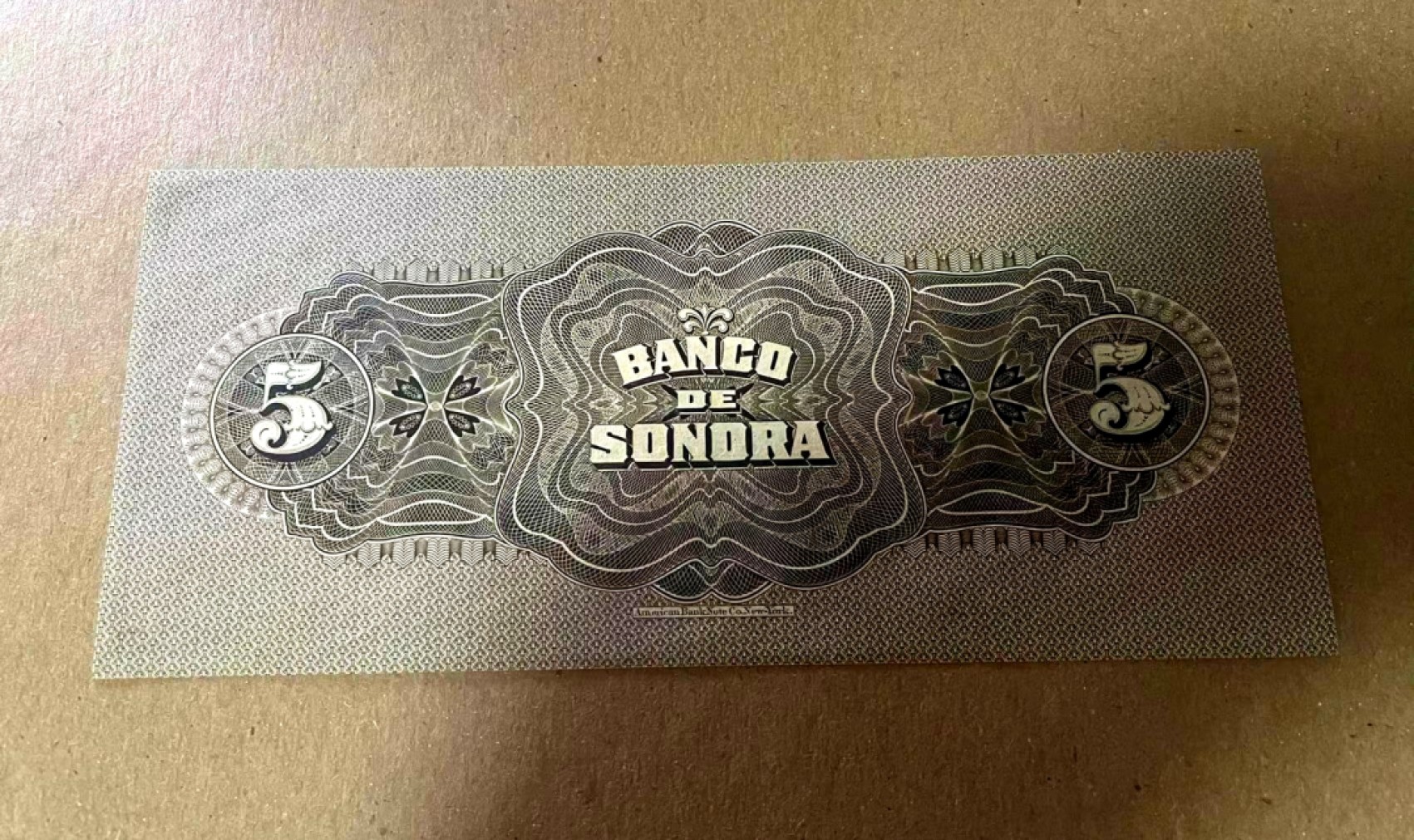 【Blue Auction】✨世界纸币精拍第192期——大蚂蚁&大胡子 【百年风云】墨西哥 1911年5比索 雕刻非常漂亮 小女孩 天使 执剑女神 全新UNC