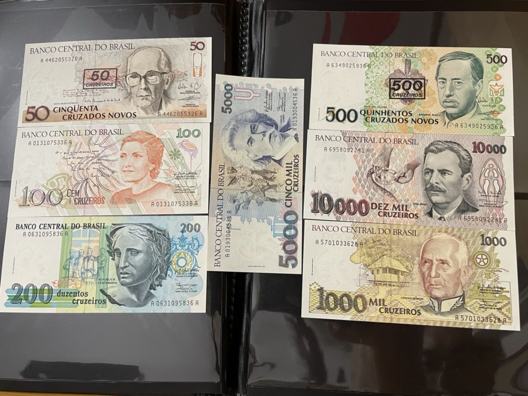 【Blue Auction】✨世界纸币精拍第192期——大蚂蚁&大胡子 【一组10张】民国广东省银行10元UNC-&巴西不同品相纸币一组、沙特G20峰会纪念钞、泰国60铢纪念钞 全新UNC