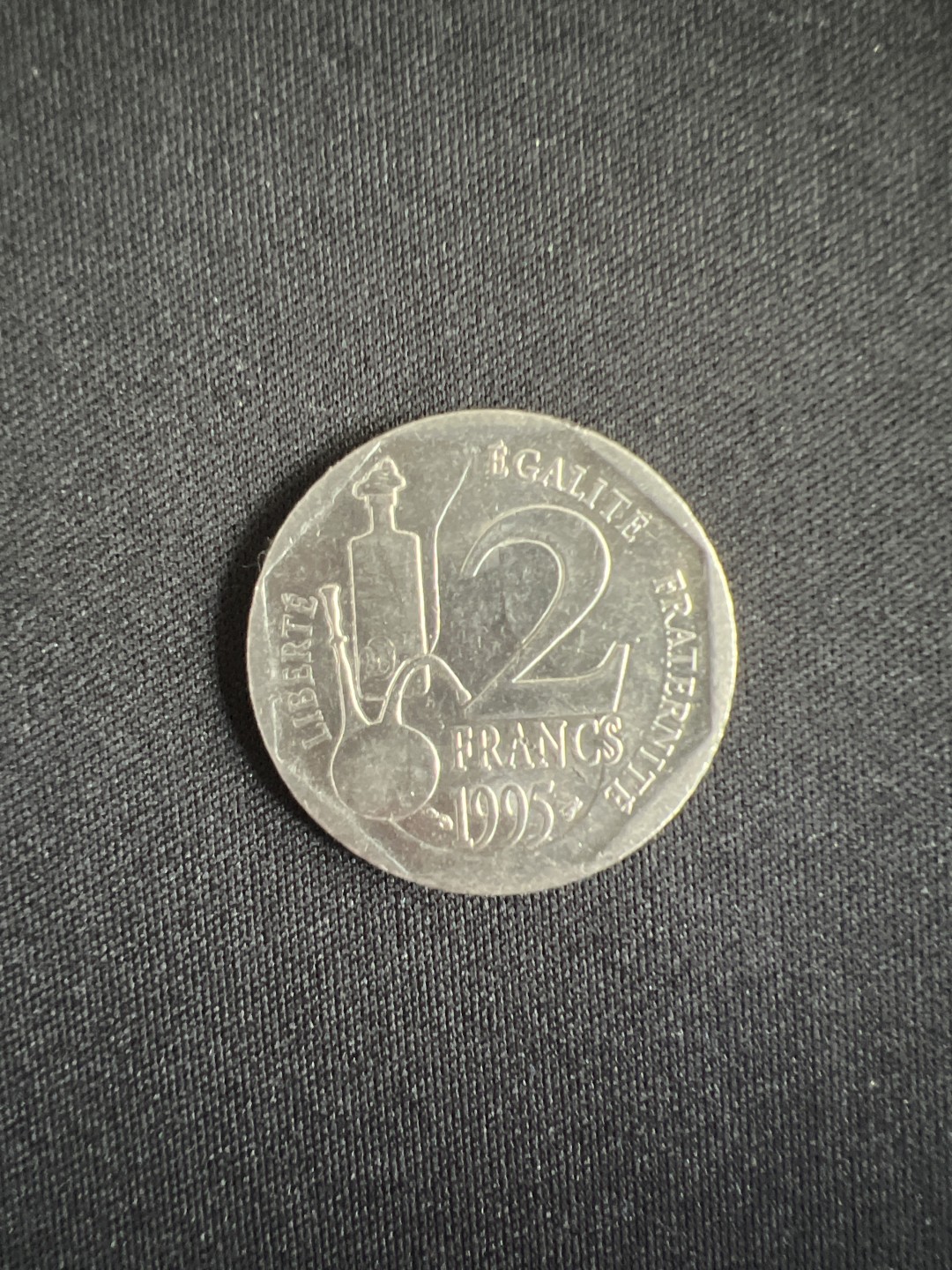 泡泡堂第二期 世界硬币专场，全场20包邮 法国1995年纪念2法郎