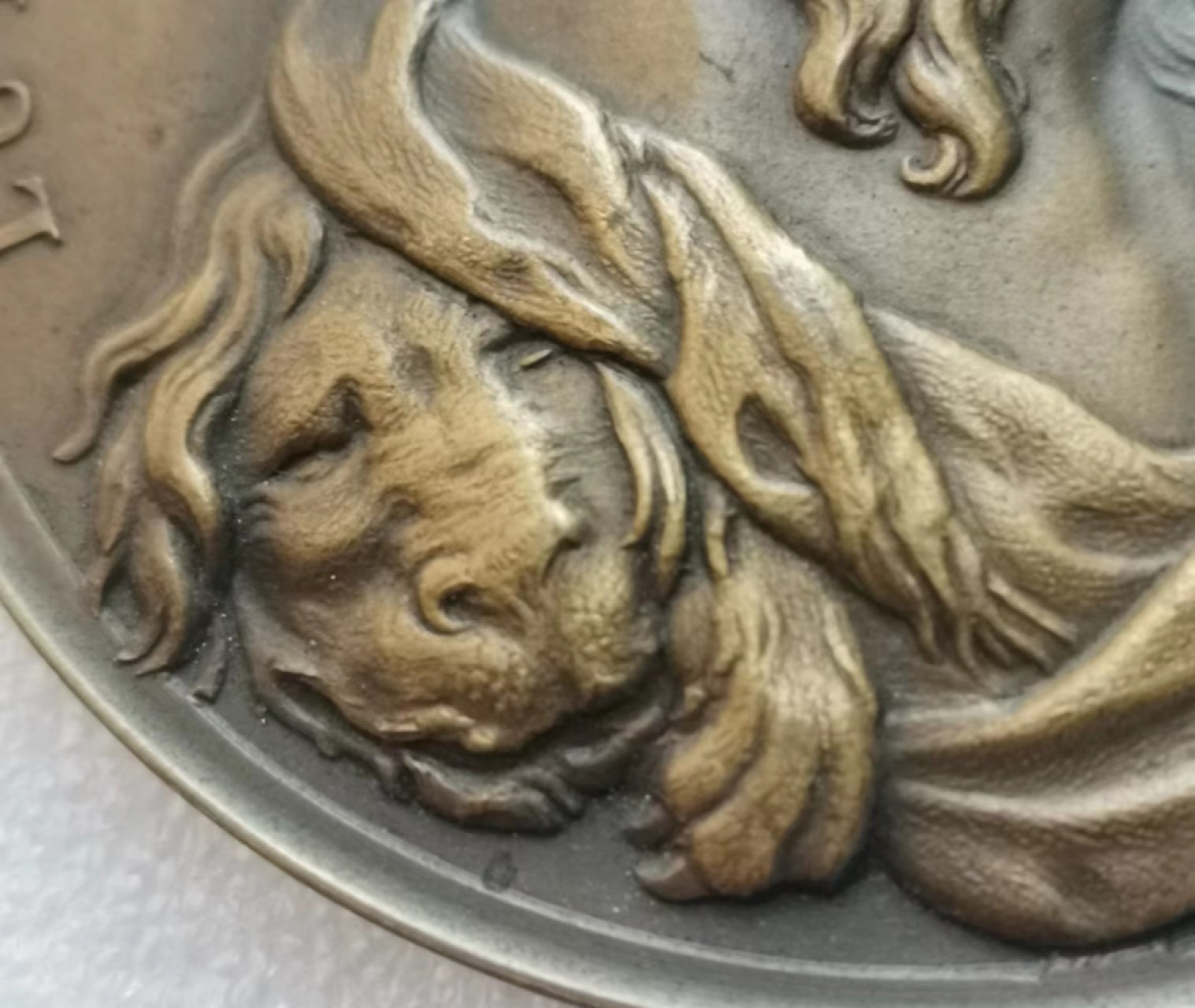 瓶子🏺第43期拍卖会 法国1638年路易十三卫冕大铜章（20世纪初后铸）